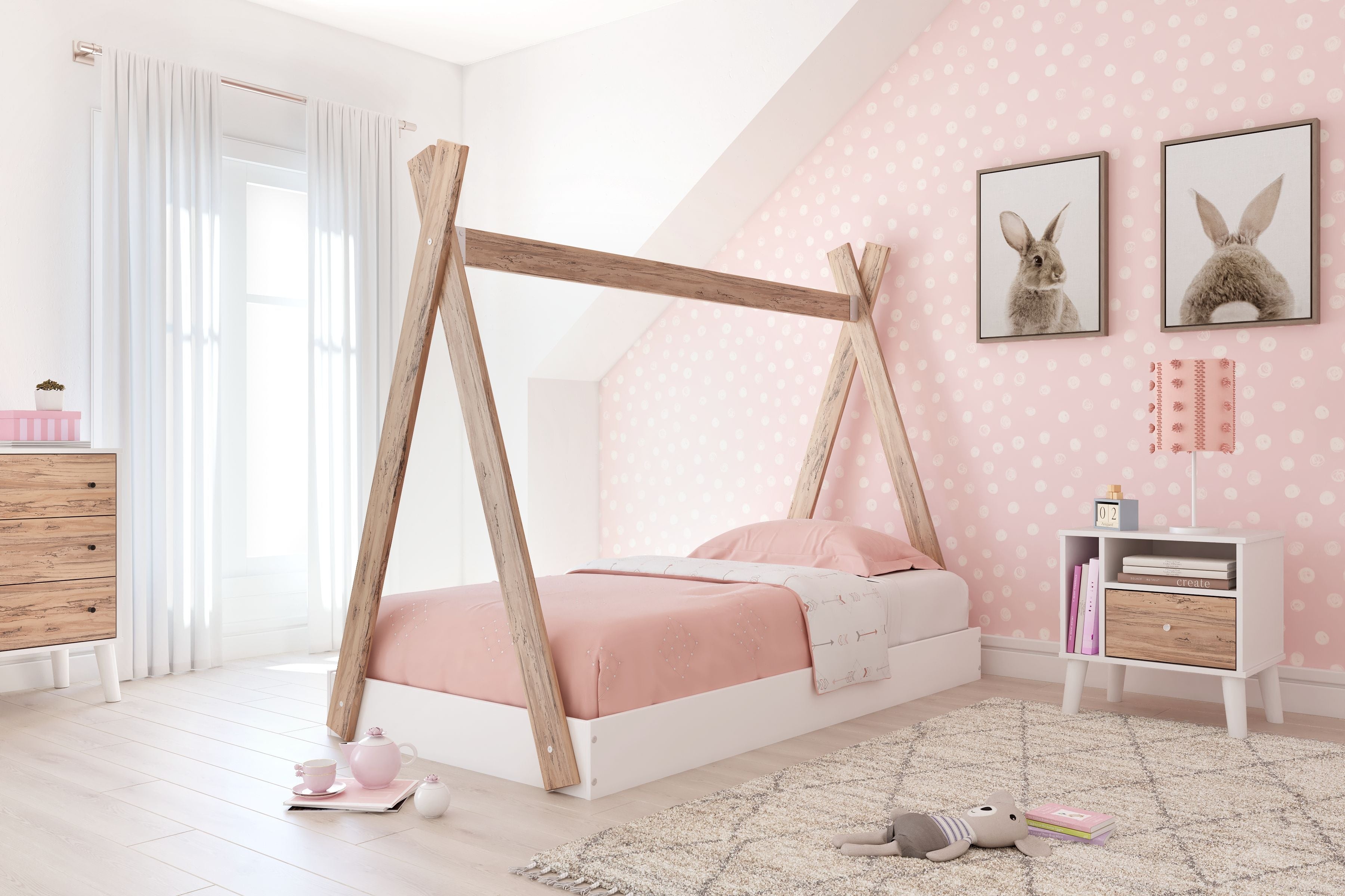 Ashley Furniture Piperton - Complete Bed In Box | Meri Furniture
