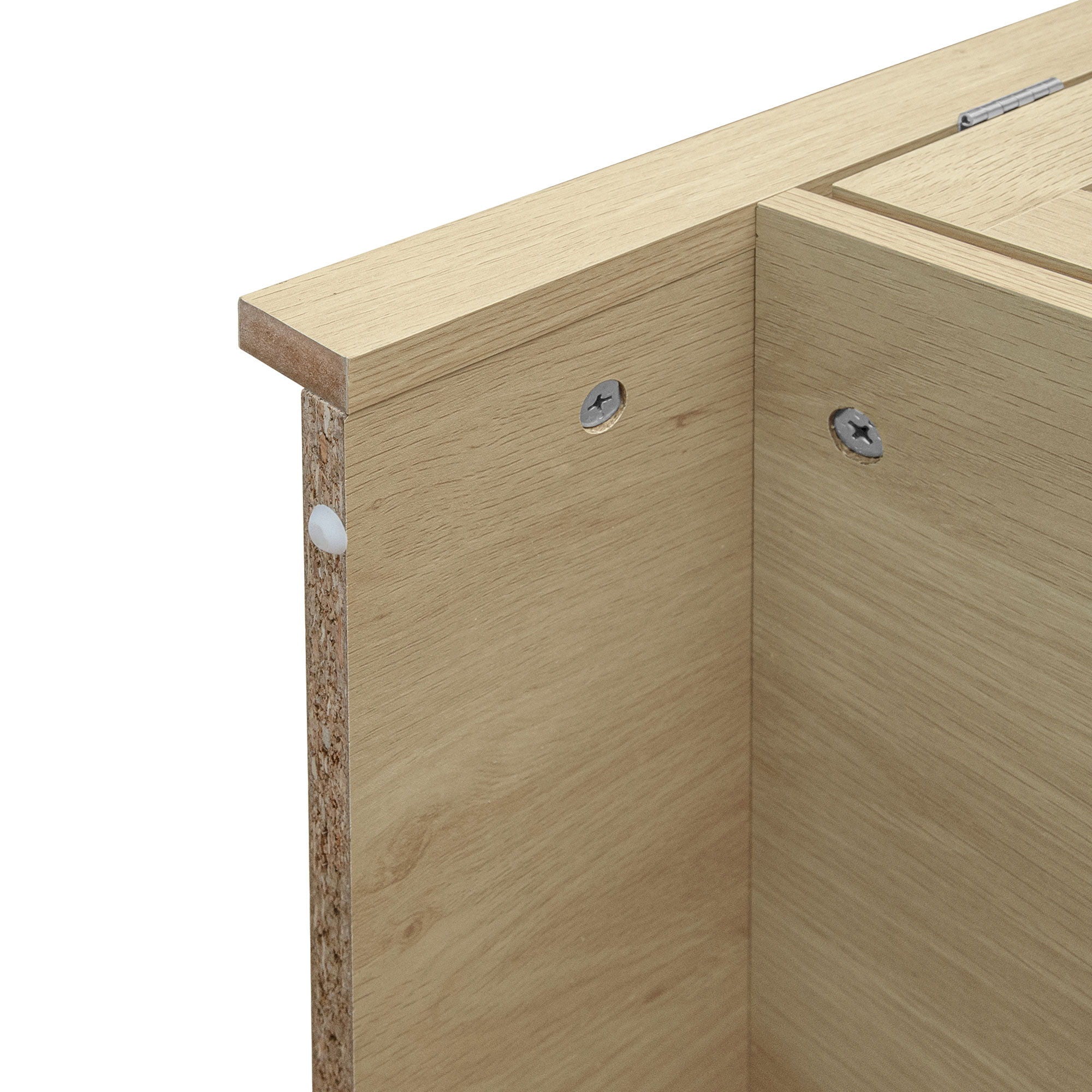 Tall Arched Kitchen Pantry, Modern Farmhouse Wood Kitchen Storage Cabinets, Arched Storage Display Cabinet With Adjustable Shelves, Versatile Cupboard For Kitchen, Dining Room - Natural