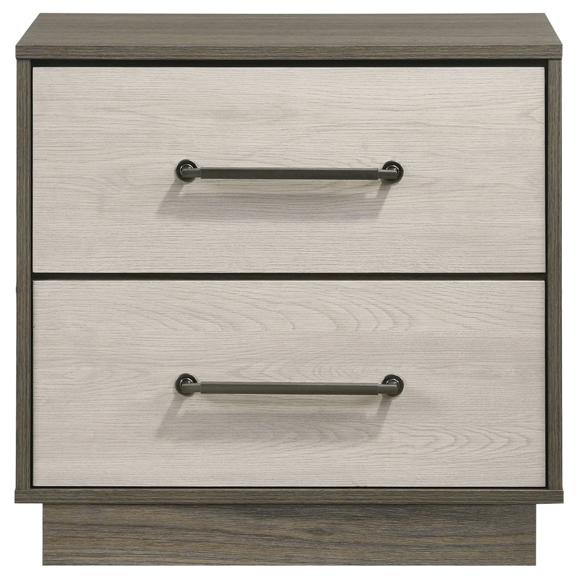 Coaster Fine Furniture Fenwick - 2-Drawer Nightstand Bedside Table - Gray Oak | Meri Furniture