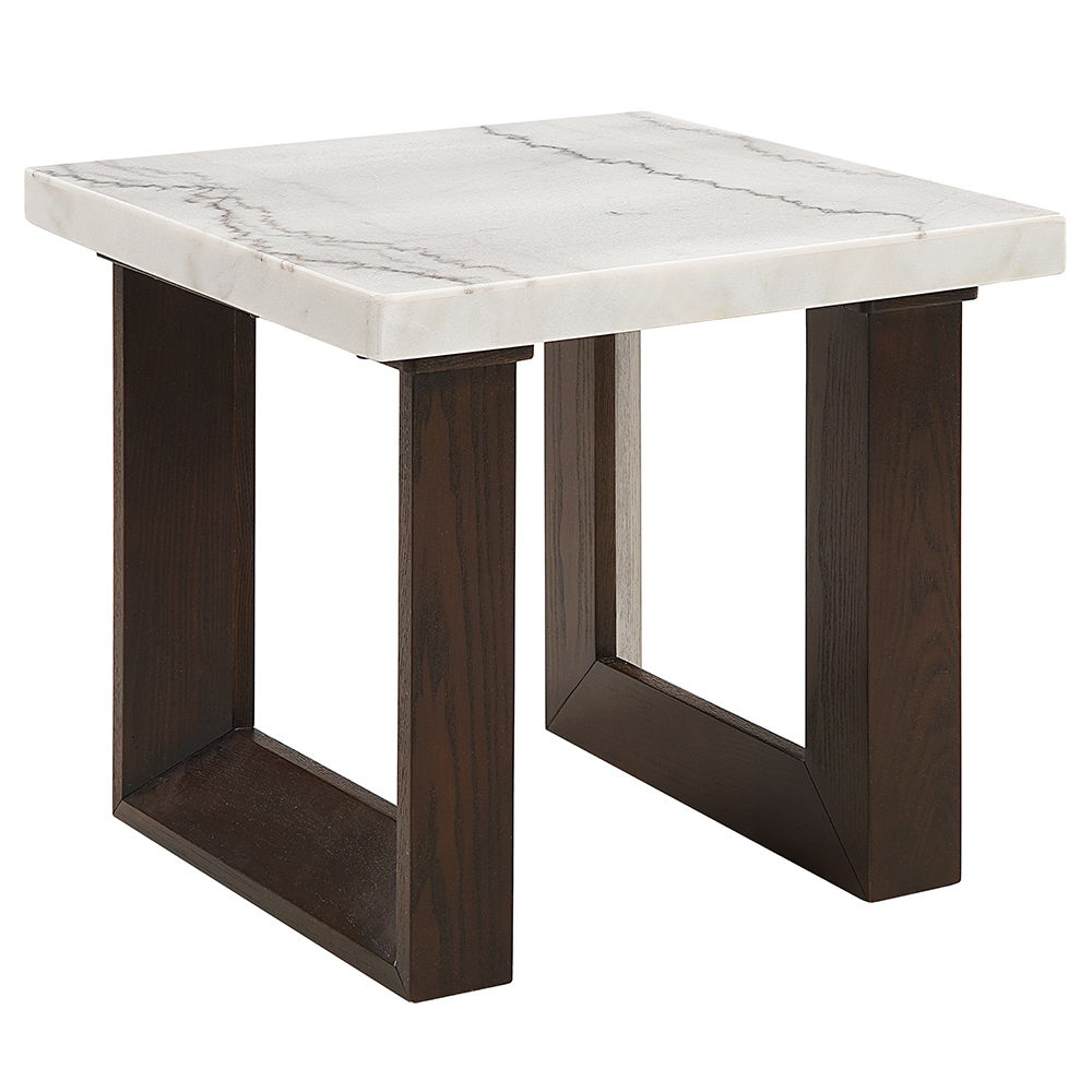 ACME Edwyn - Table With Marble Top | Meri Furniture