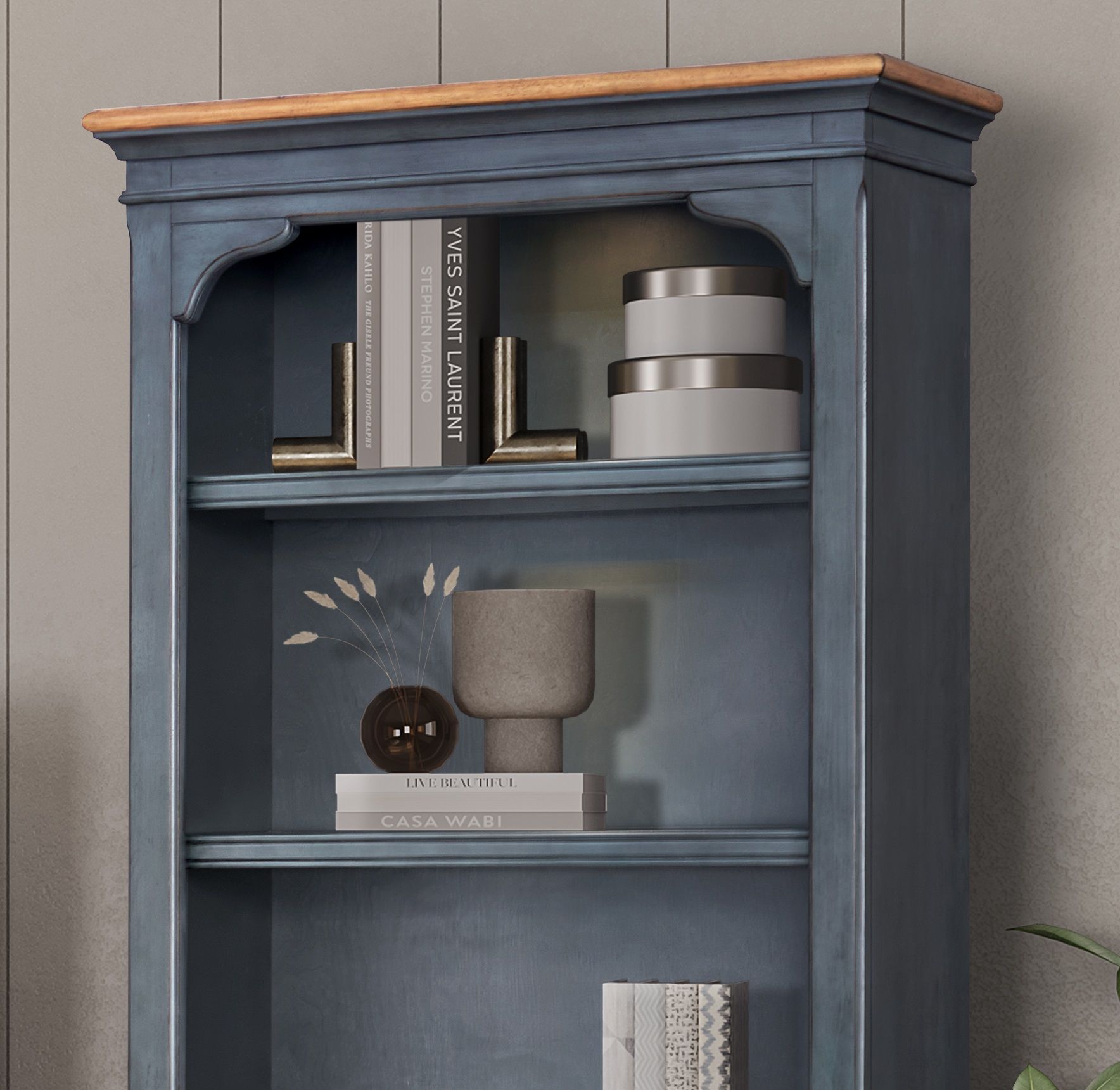 Americana - Universal Pier Bookcase - Blue