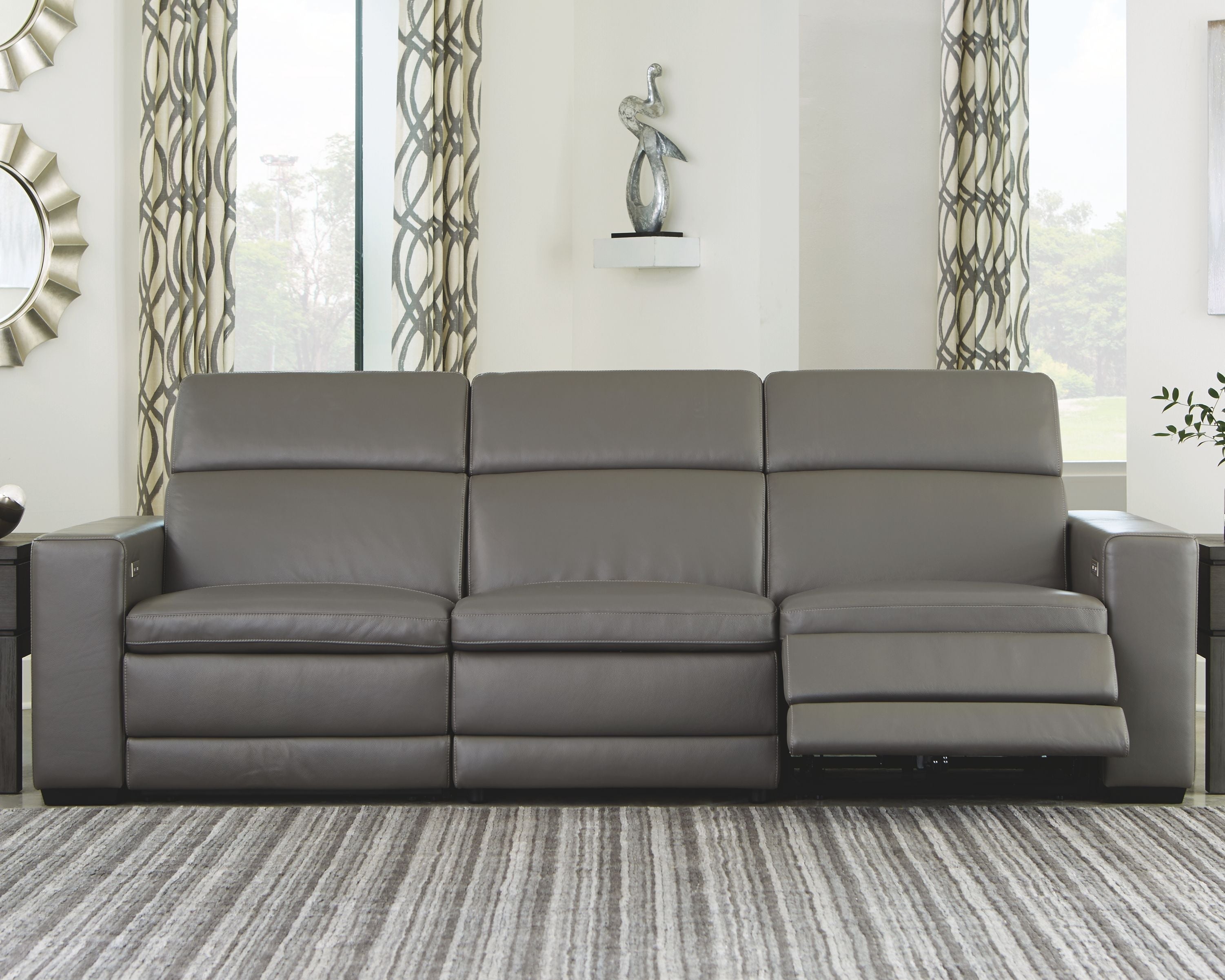 Signature Design by Ashley® Texline - Power Reclining Sofa | Meri Furniture