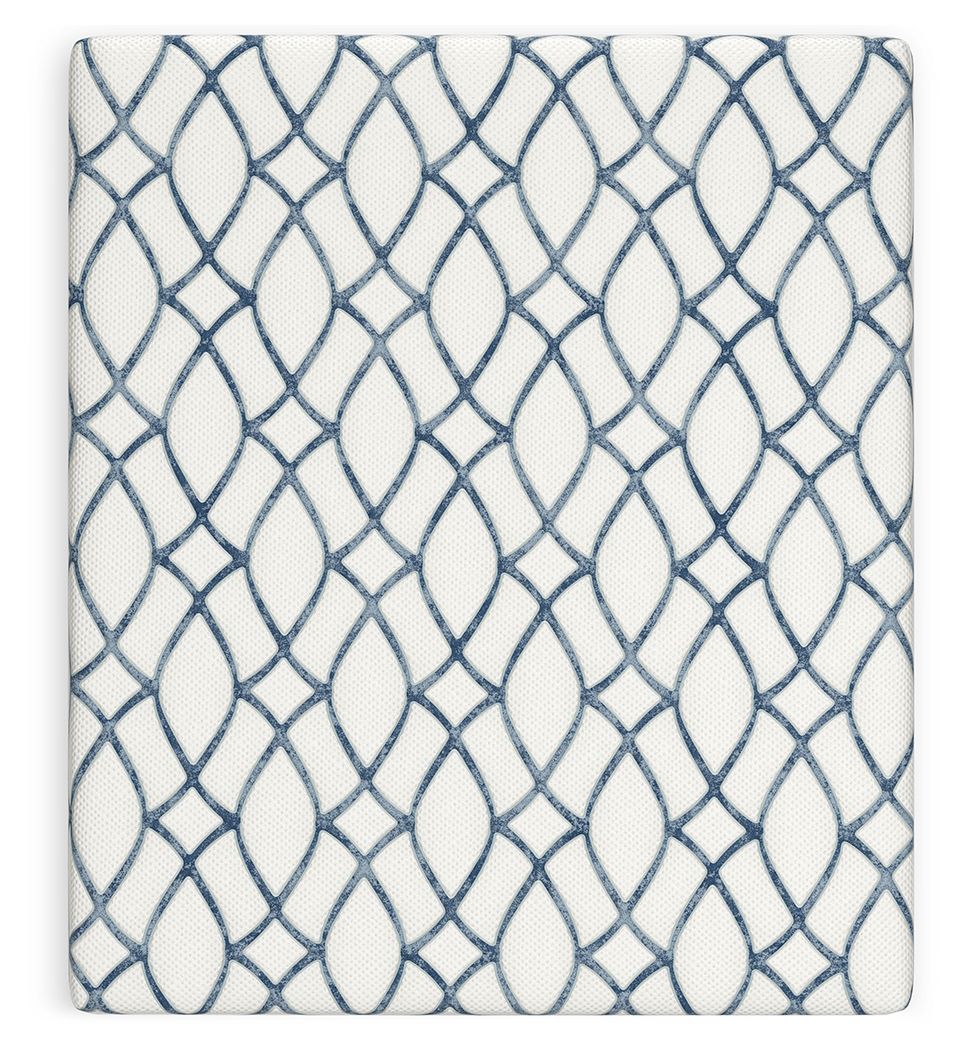 Sierra Sleep® by Ashley 12 Inch Chime Elite 2.0 - White / Blue - California King Mattress | Meri Furniture
