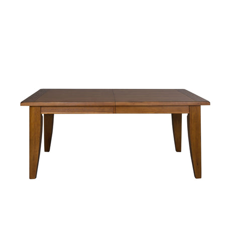 Treasures - Rectangular Leg Table - Light Brown