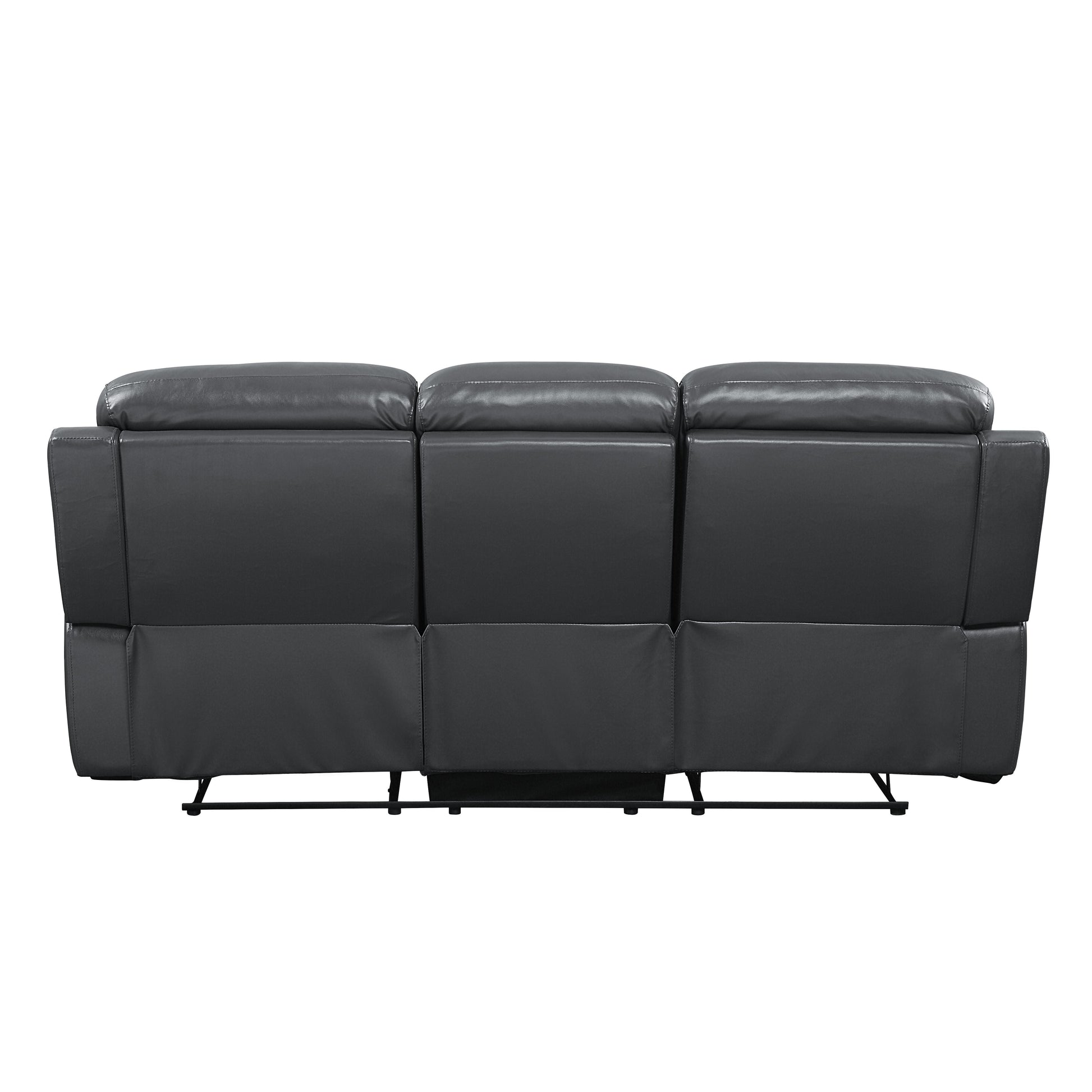ACME Lamruil - Sofa - Gray Top Grain Leather | Meri Furniture
