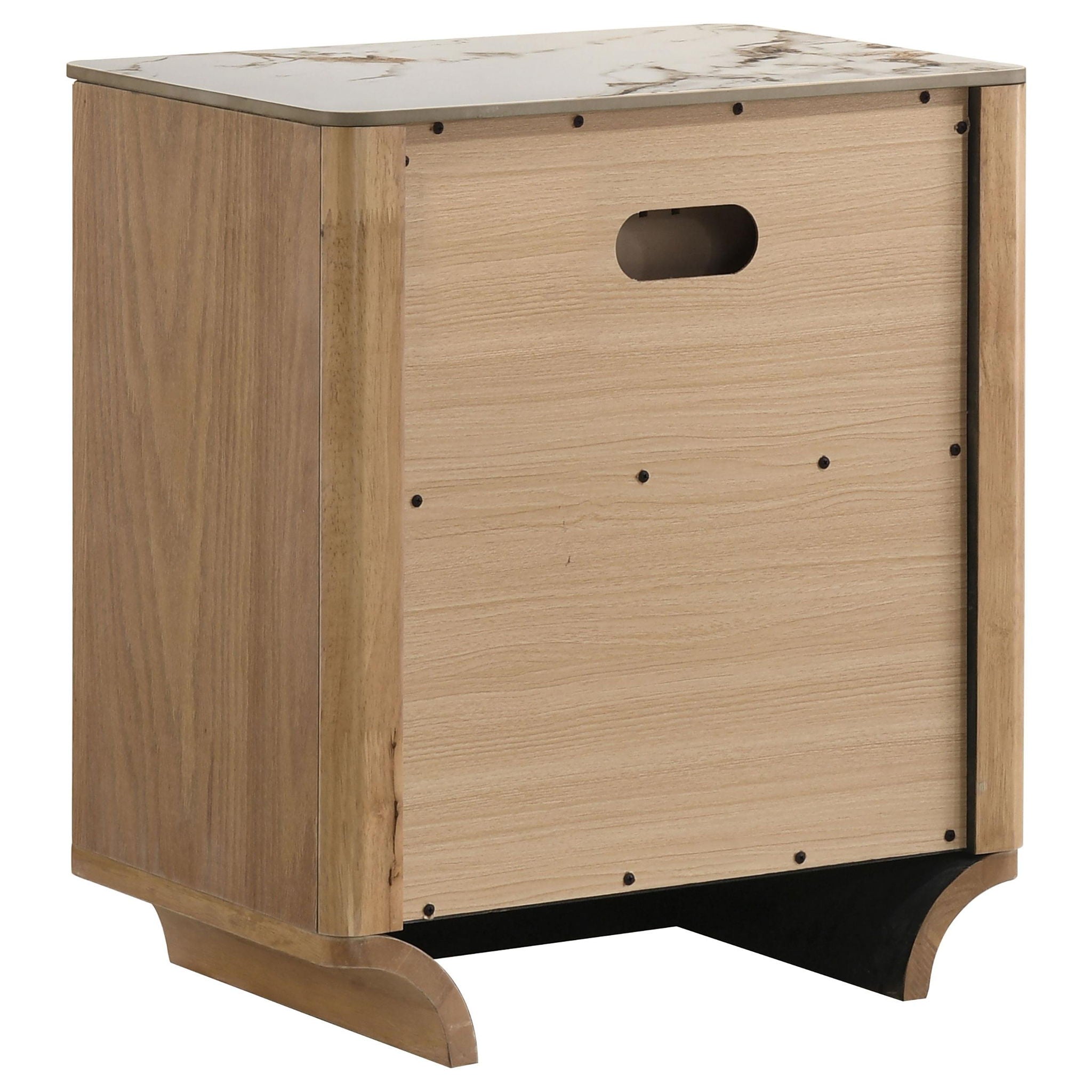 Leanne 4-piece Queen Bedroom Set Light Oak