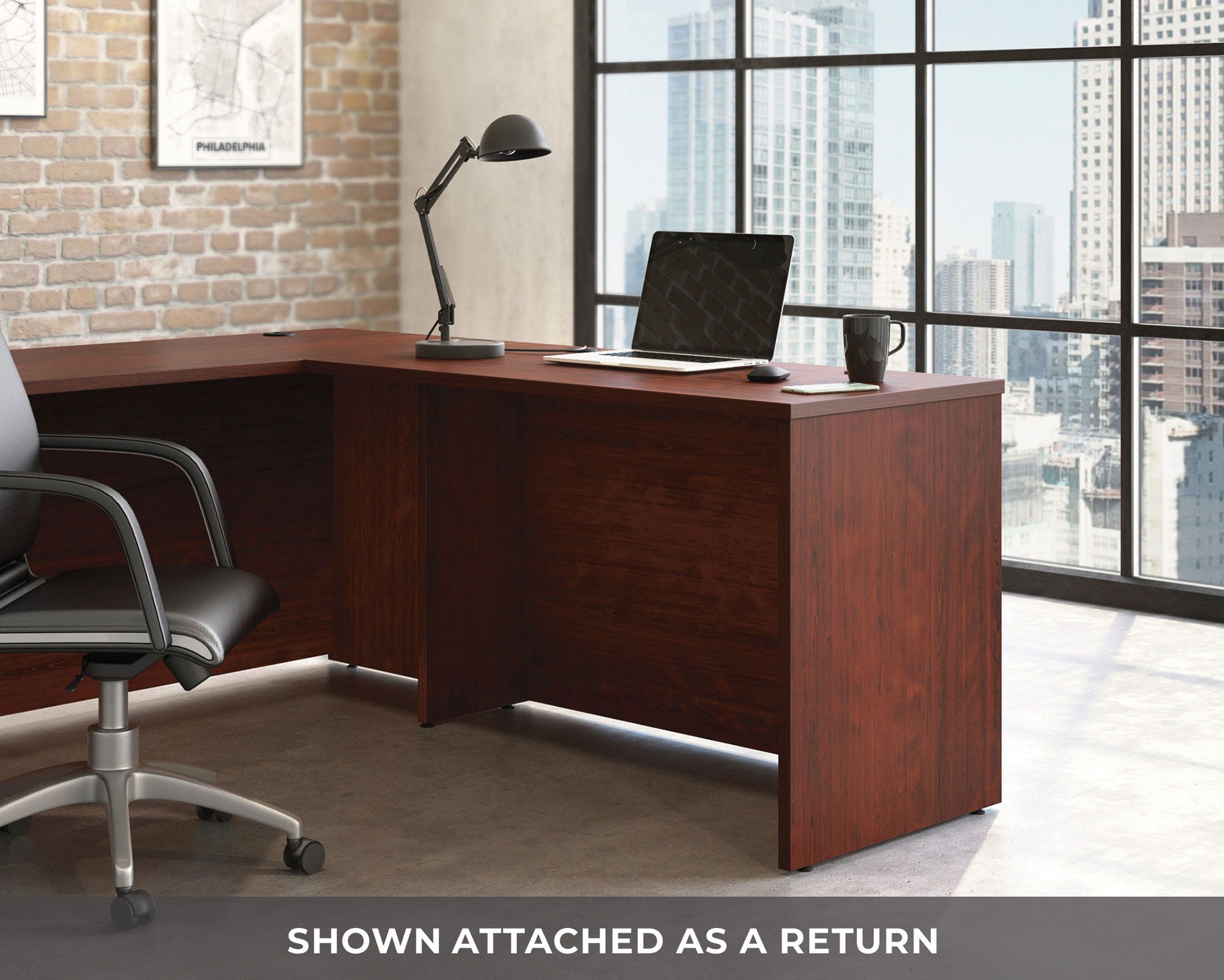 Commercial Desk 48" x 24" in Classic Cherry