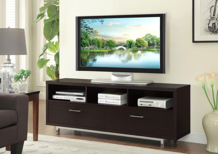 Coaster Fine Furniture Casey - 2-Drawer Engineered Wood 60" TV Stand | Meri Furniture