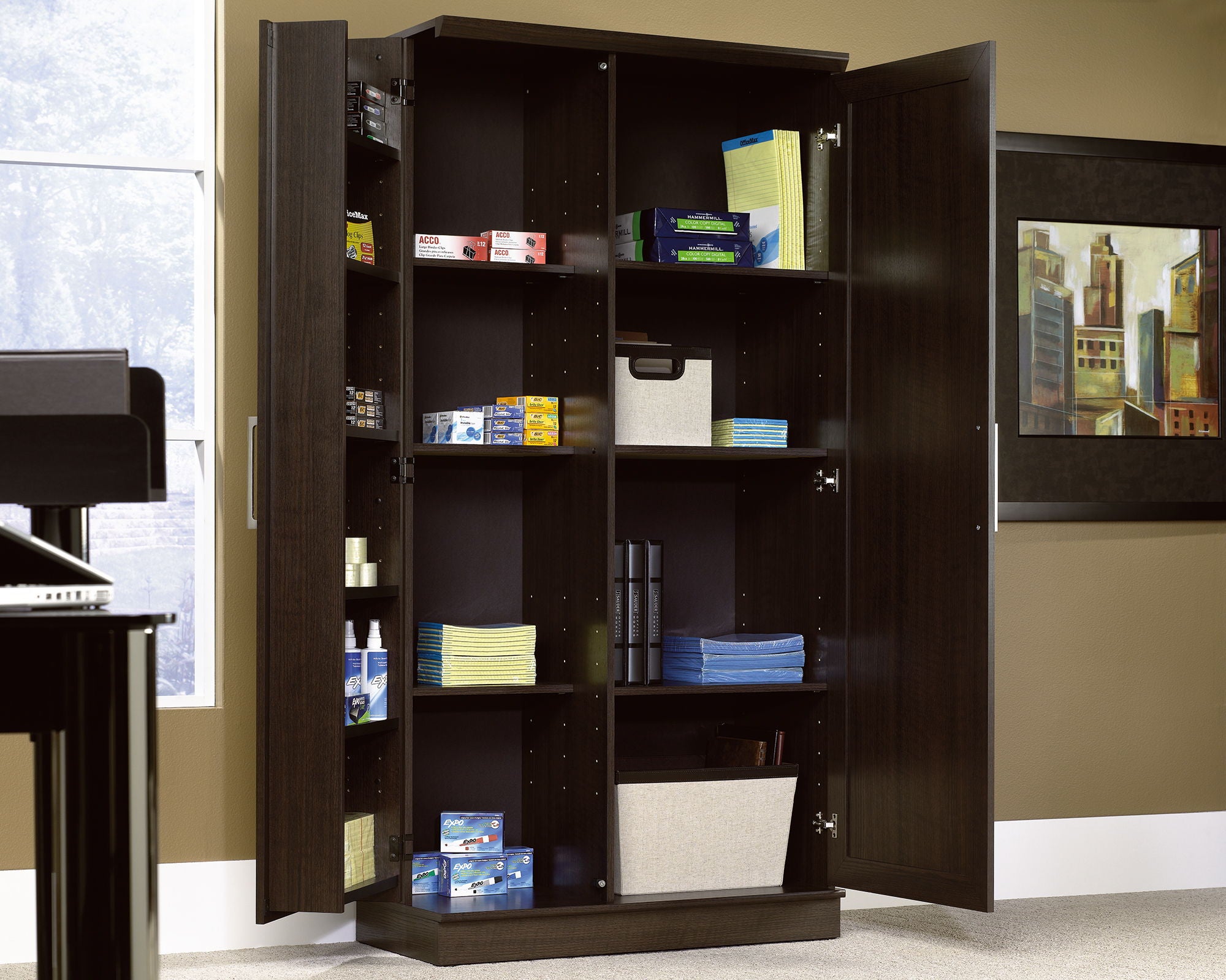 Double-Door Storage Cabinet