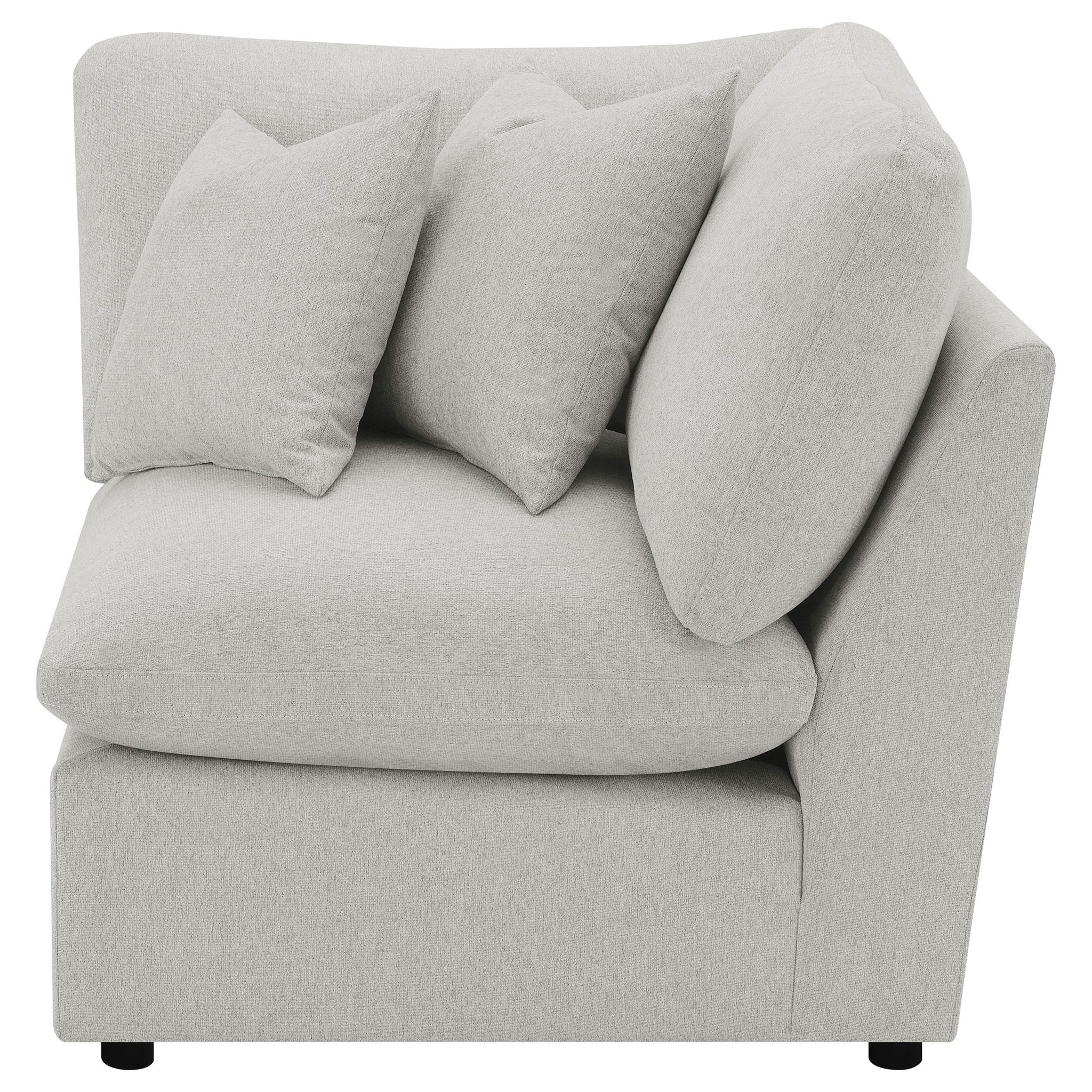 Collins Modular Corner Chair Grey