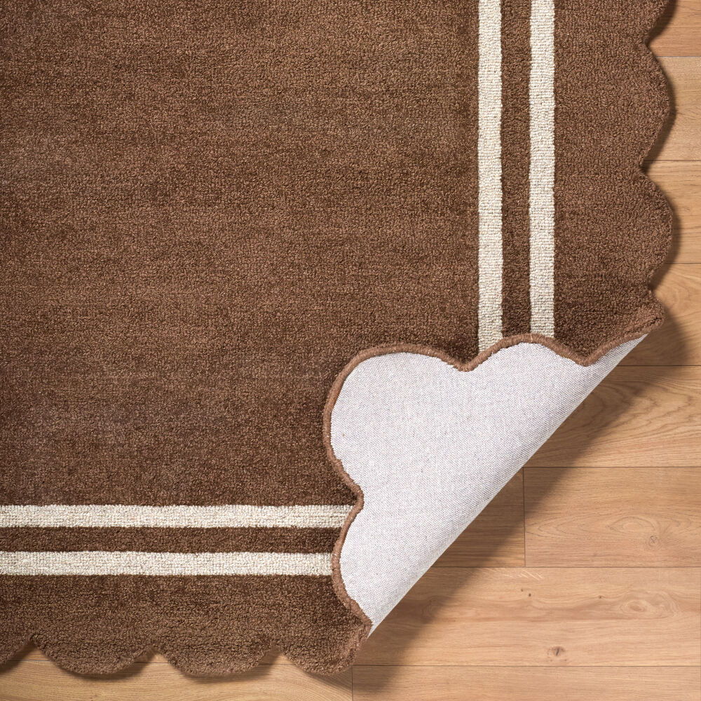 Scalloped Handmade Rug