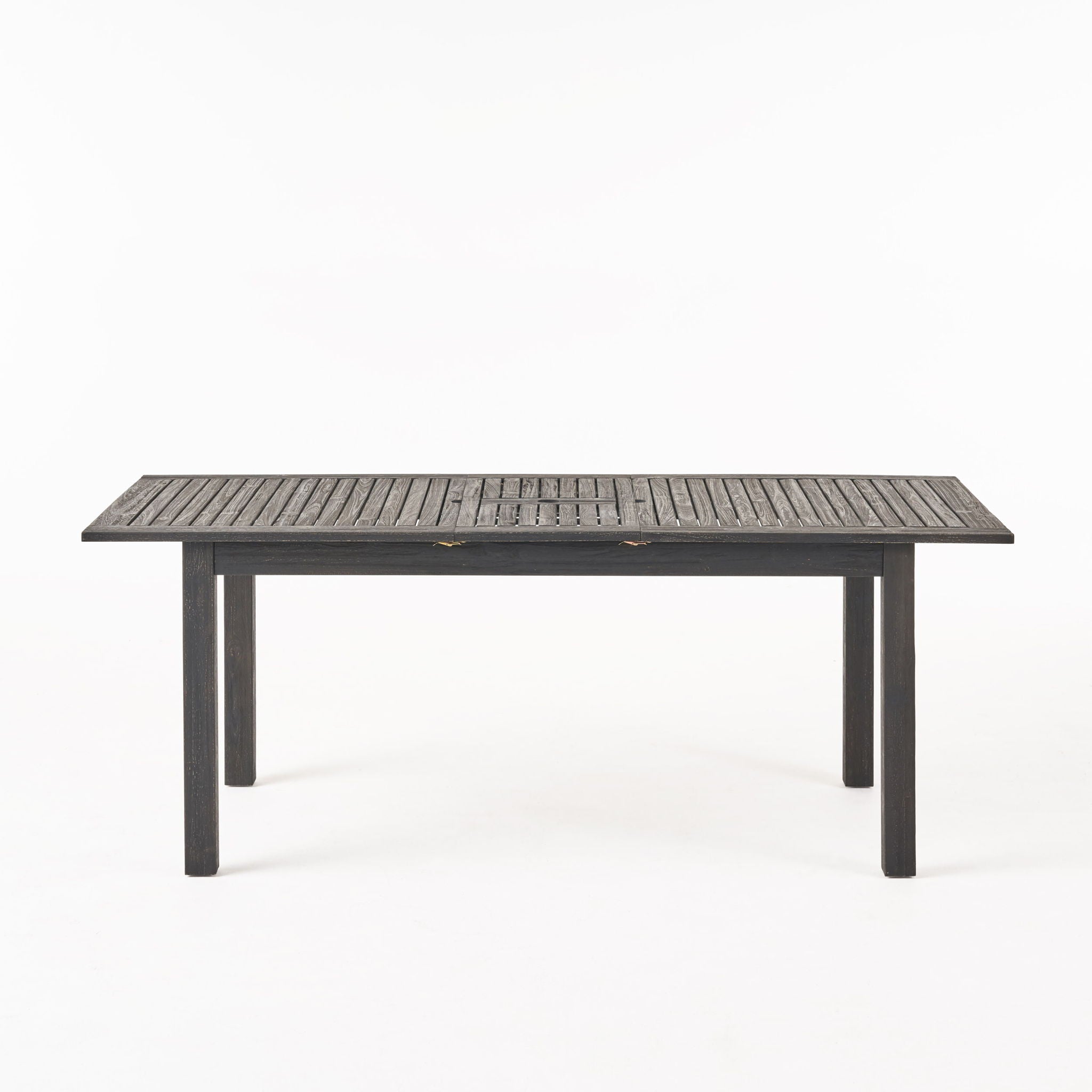 Outdoor Expandable Dining Table With Square Legs