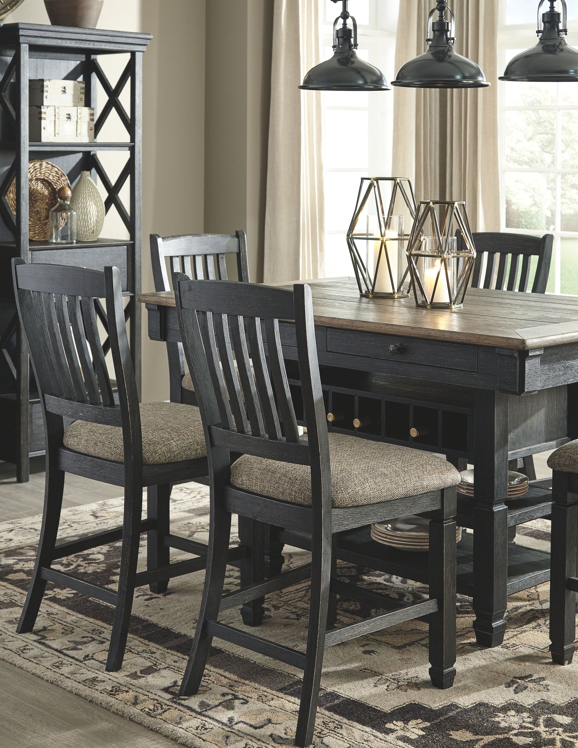 Signature Design by Ashley® Tyler Creek - Counter Height Table Set | Meri Furniture