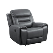 ACME Lamruil - Recliner - Gray Top Grain Leather | Meri Furniture