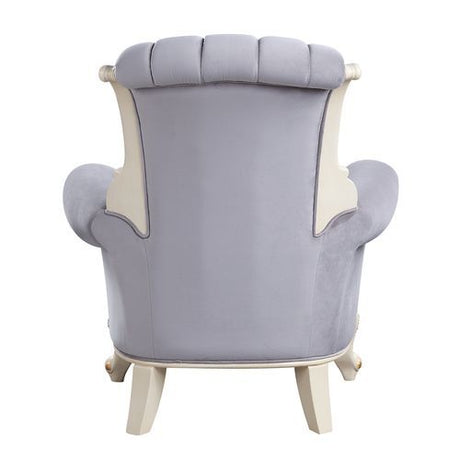 Galelvith - Chair - Gray Fabric