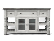 International Furniture Direct Stone - TV Stand with Drawers | Meri Furniture