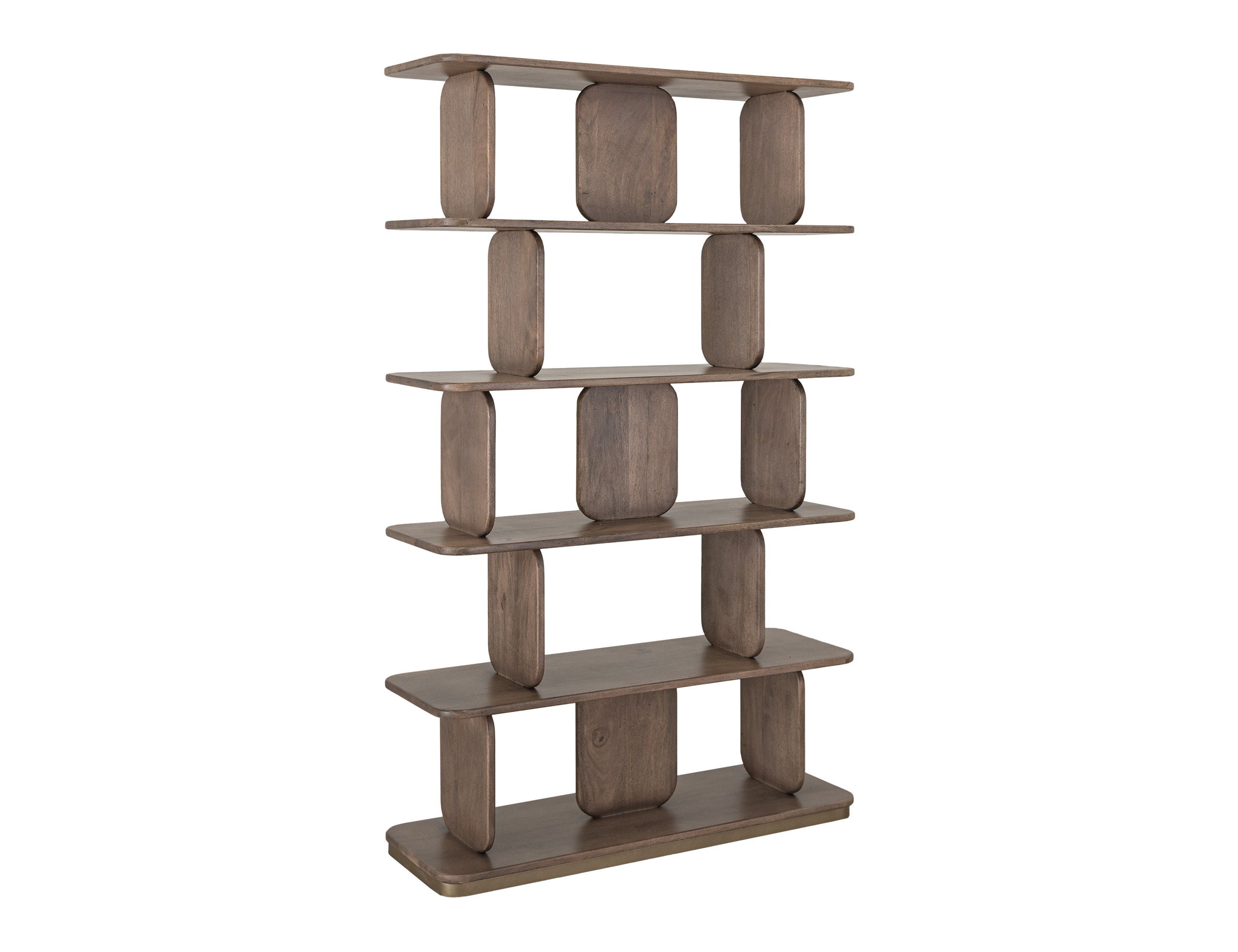 International Furniture Direct Mezquite - Bookcase - Brown | Meri Furniture