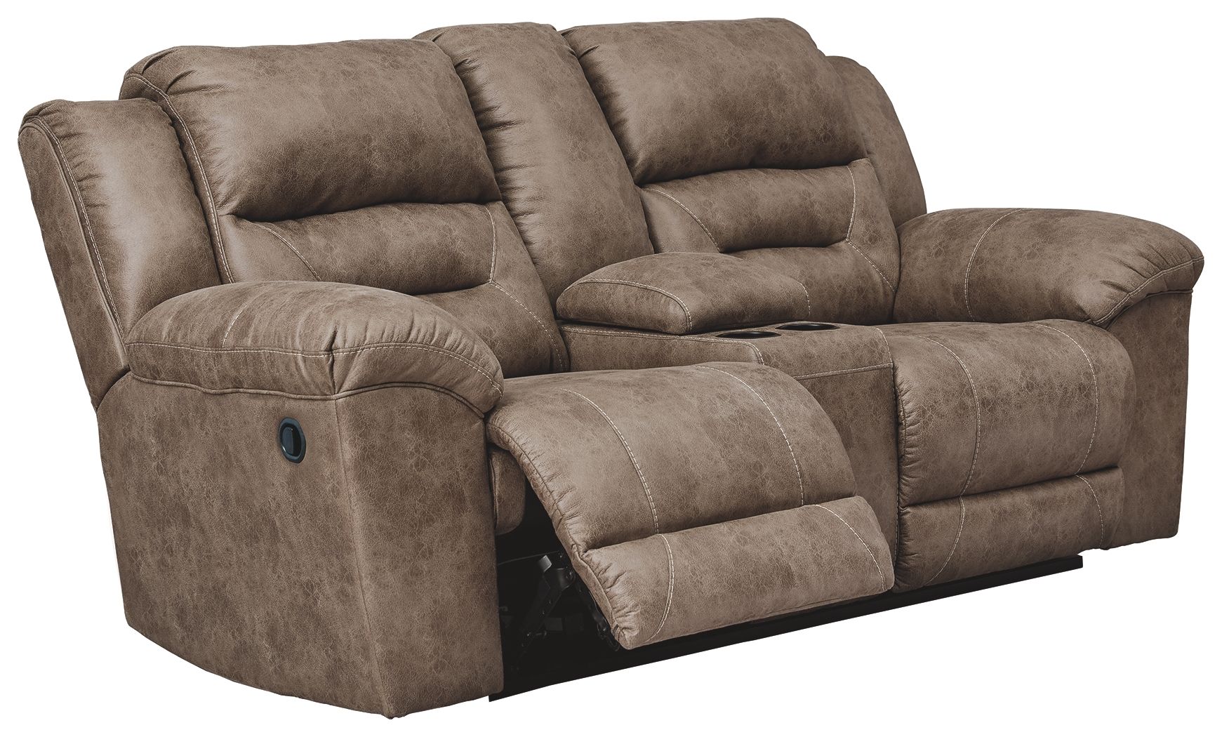 Ashley Furniture Stoneland - Reclining Loveseat | Meri Furniture