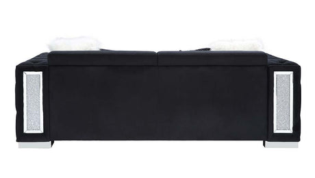 Trislar - Sofa - Black Velvet