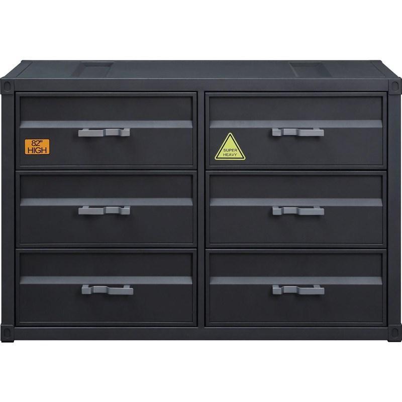 ACME Cargo - Dresser - Gunmetal Finish | Meri Furniture