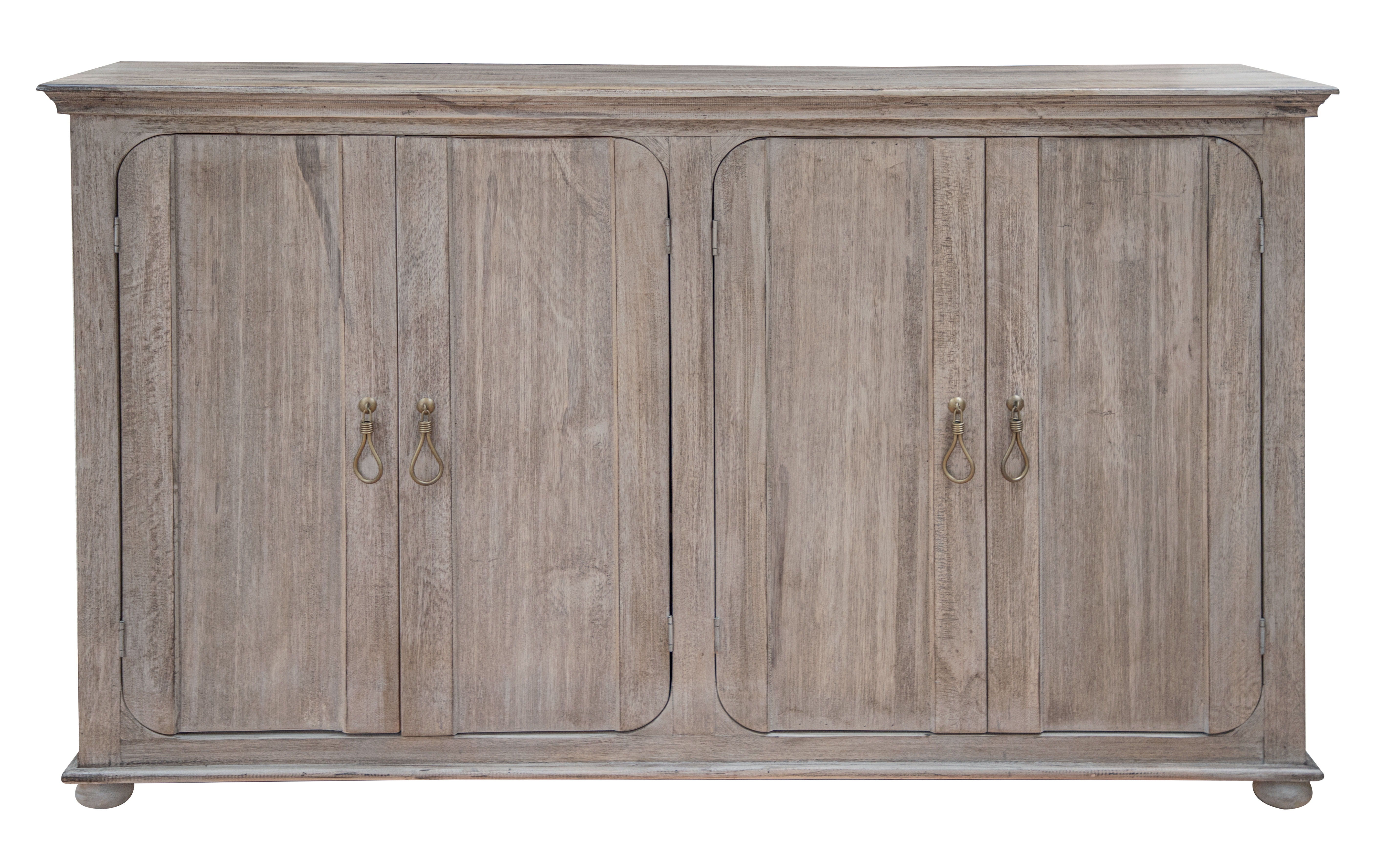 International Furniture Direct Alba - Console / TV Stand / Buffet - White Sea | Meri Furniture
