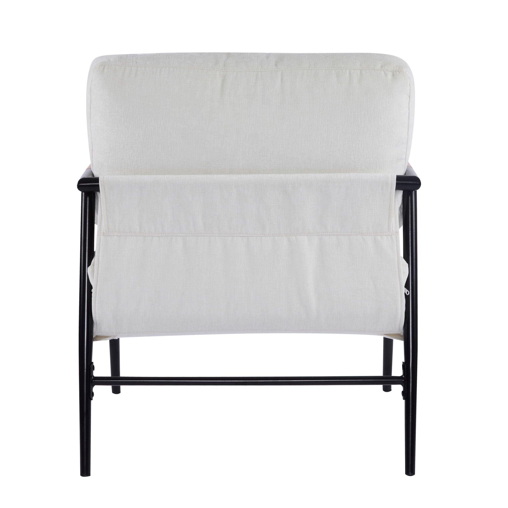 Modern Accent Chair With Plush Cushions, Cozy Seating