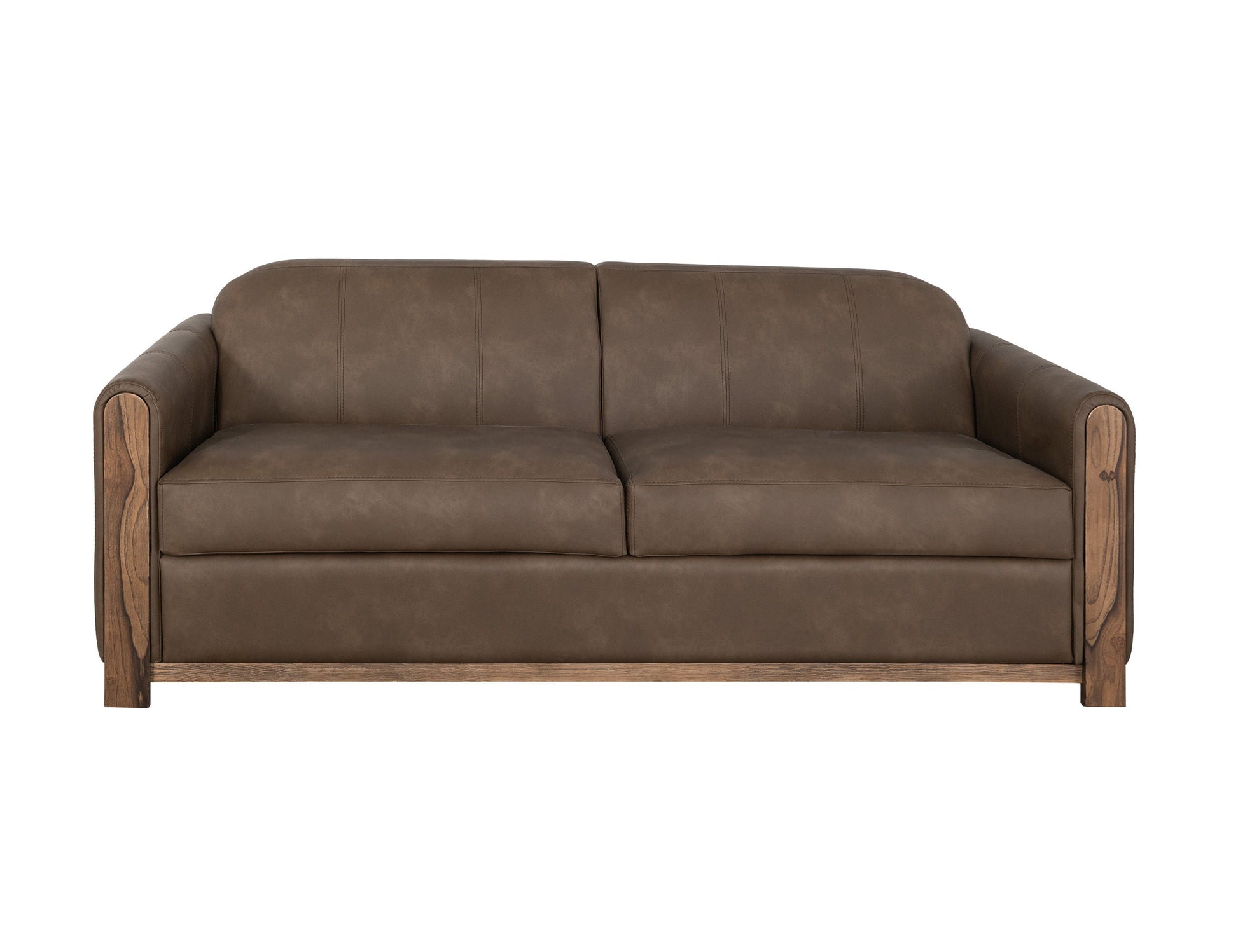 International Furniture Direct Balam - Loveseat - Brown | Meri Furniture