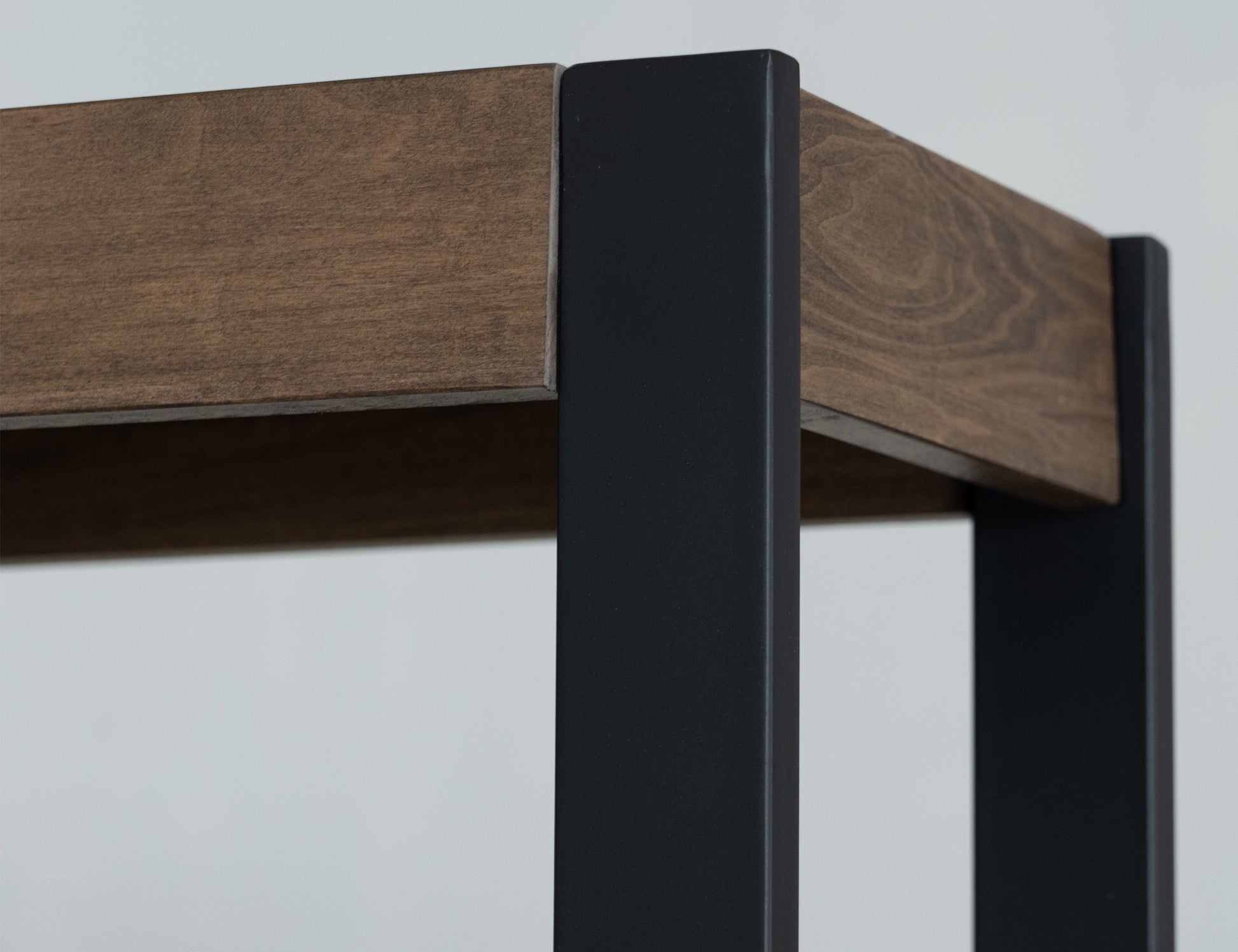 International Furniture Direct Tuxedo - Bookcase - Brown / Black | Meri Furniture