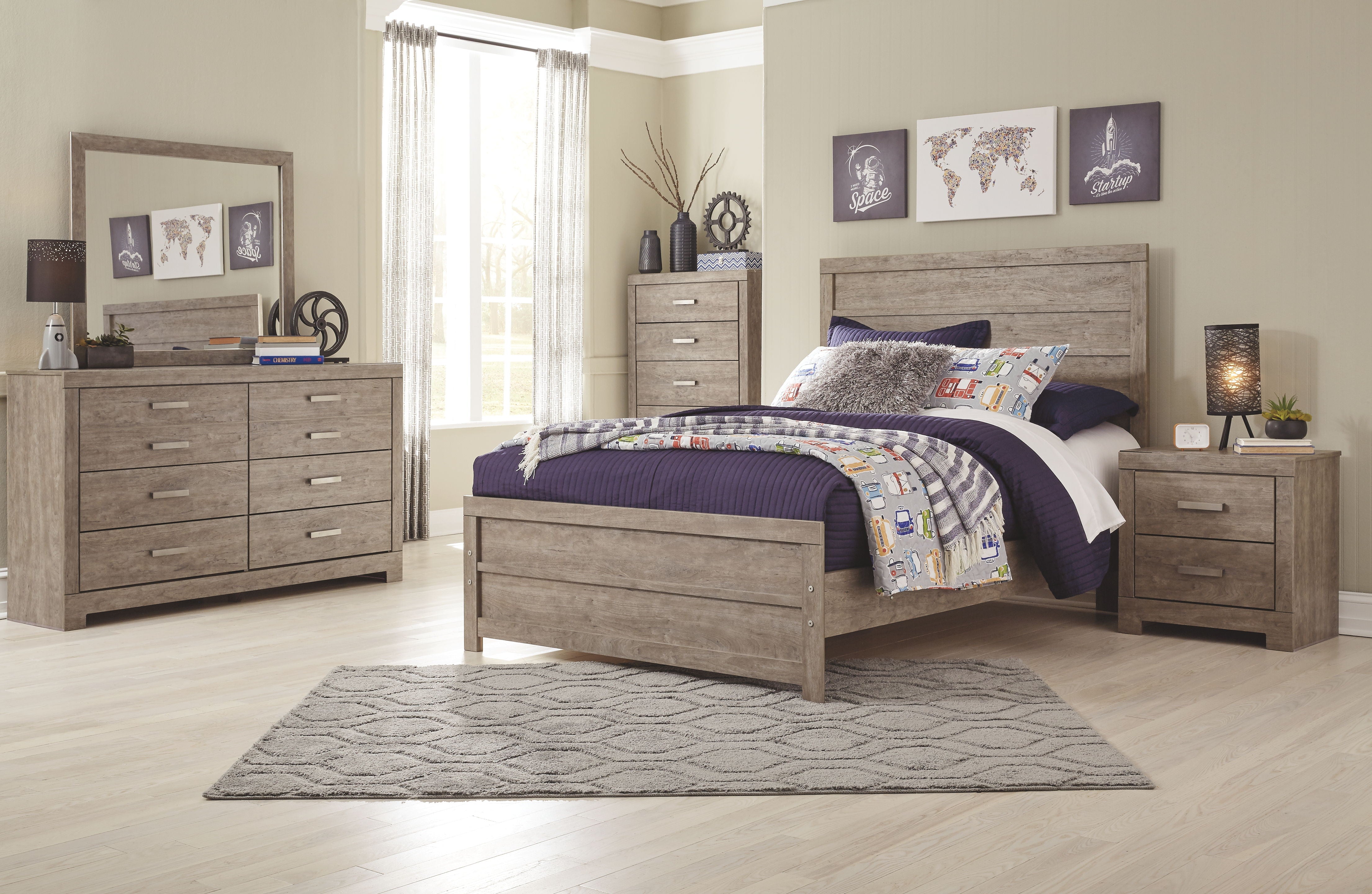 Signature Design by Ashley® Culverbach - Panel Bed | Meri Furniture