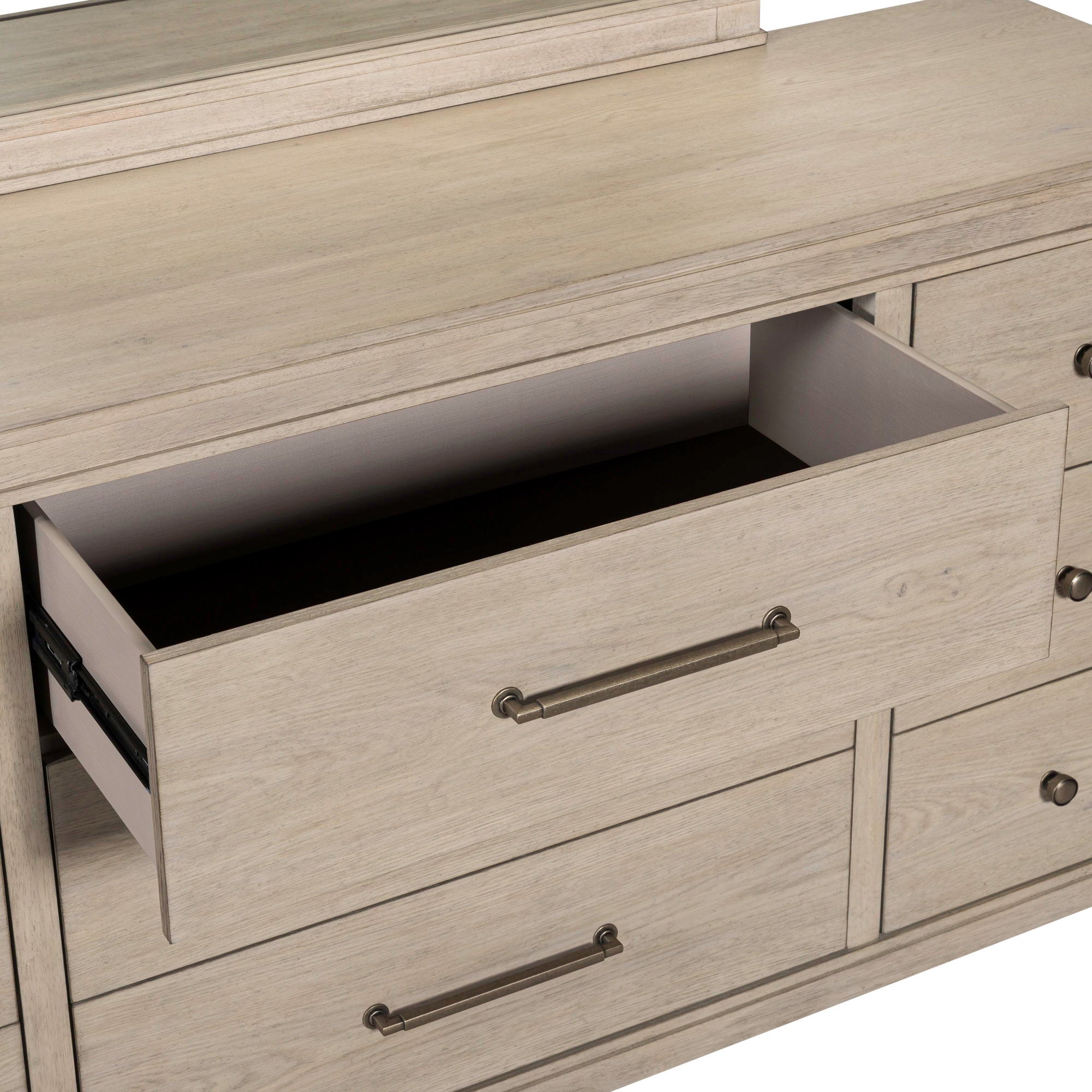 New Haven - Dresser & Mirror - White