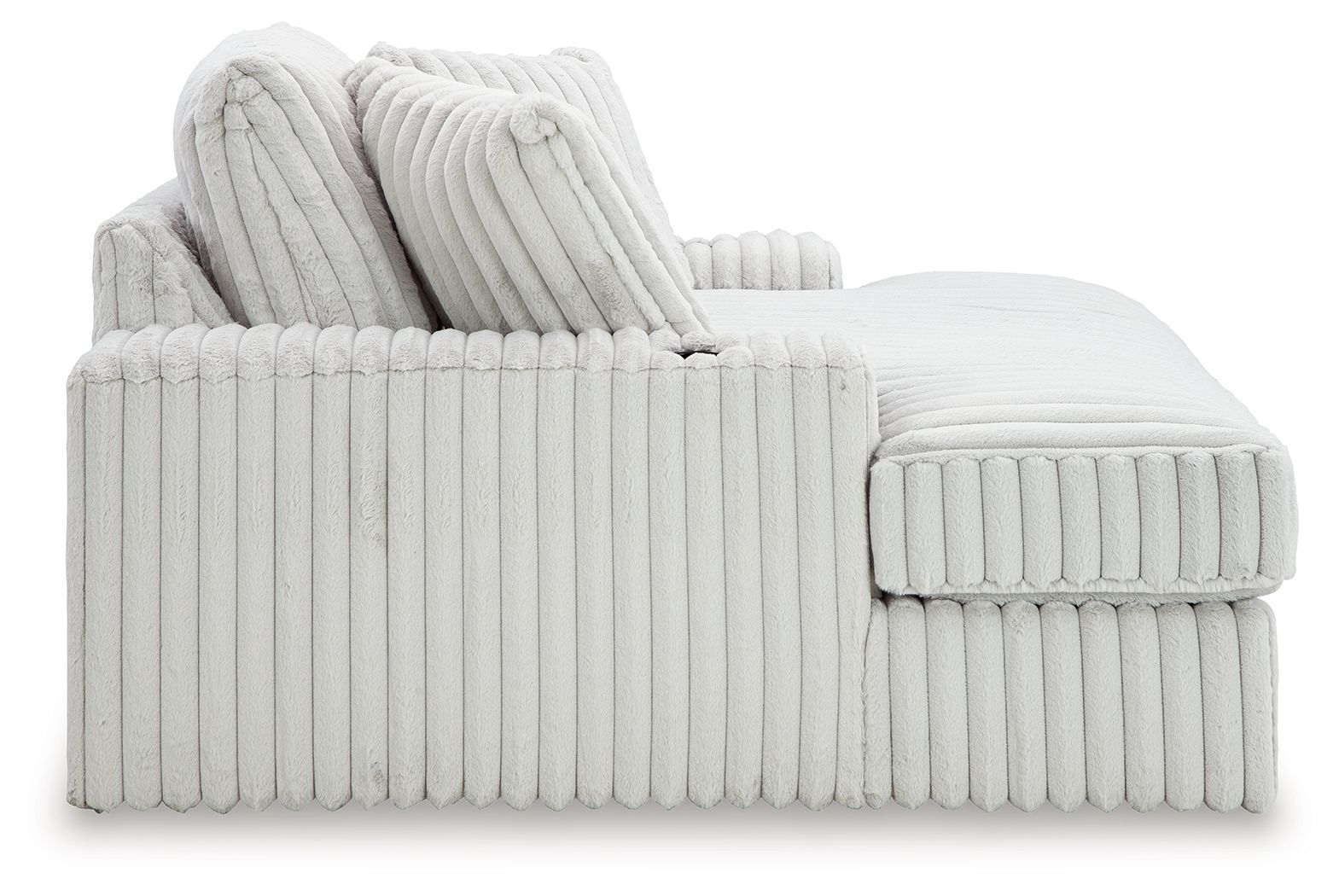 Signature Design by Ashley® Stupendous - Alloy - Oversized Chaise | Meri Furniture