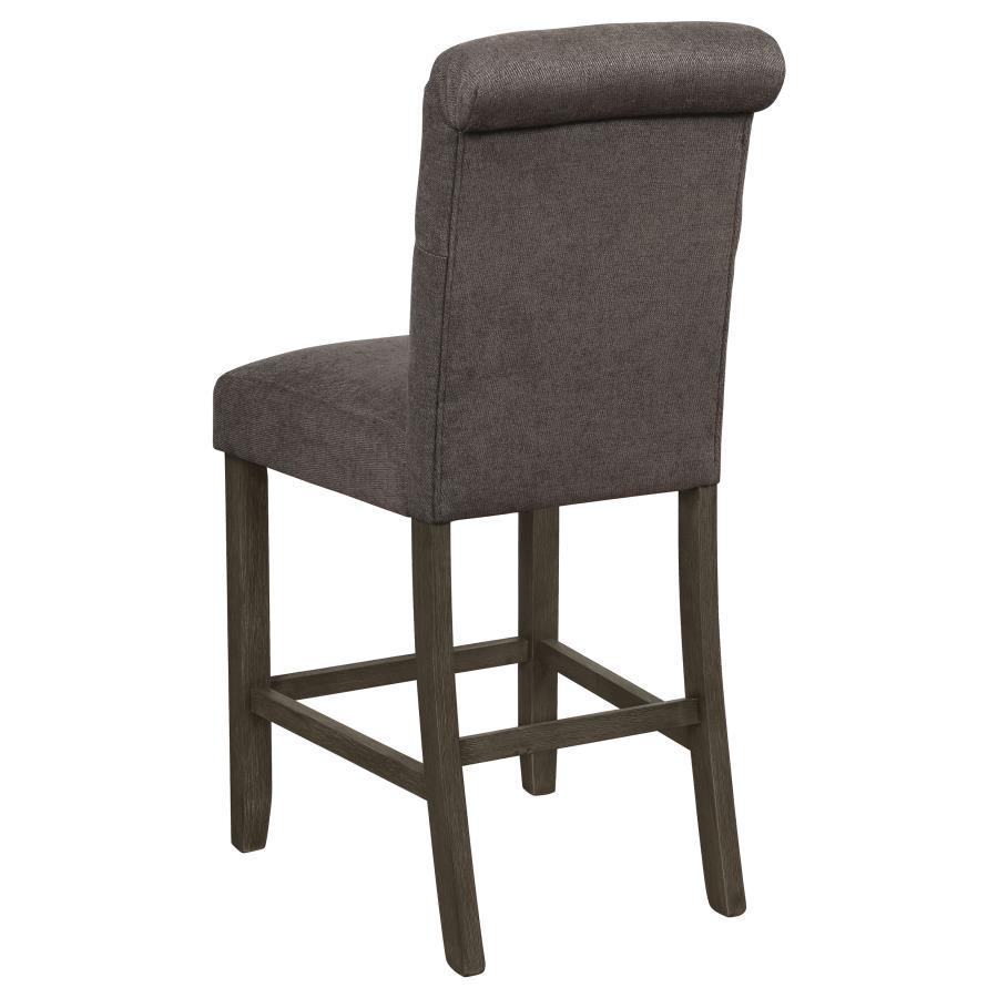 Coaster Fine Furniture Balboa - Fabric Upholstered Counter Chair (Set of 2) | Meri Furniture