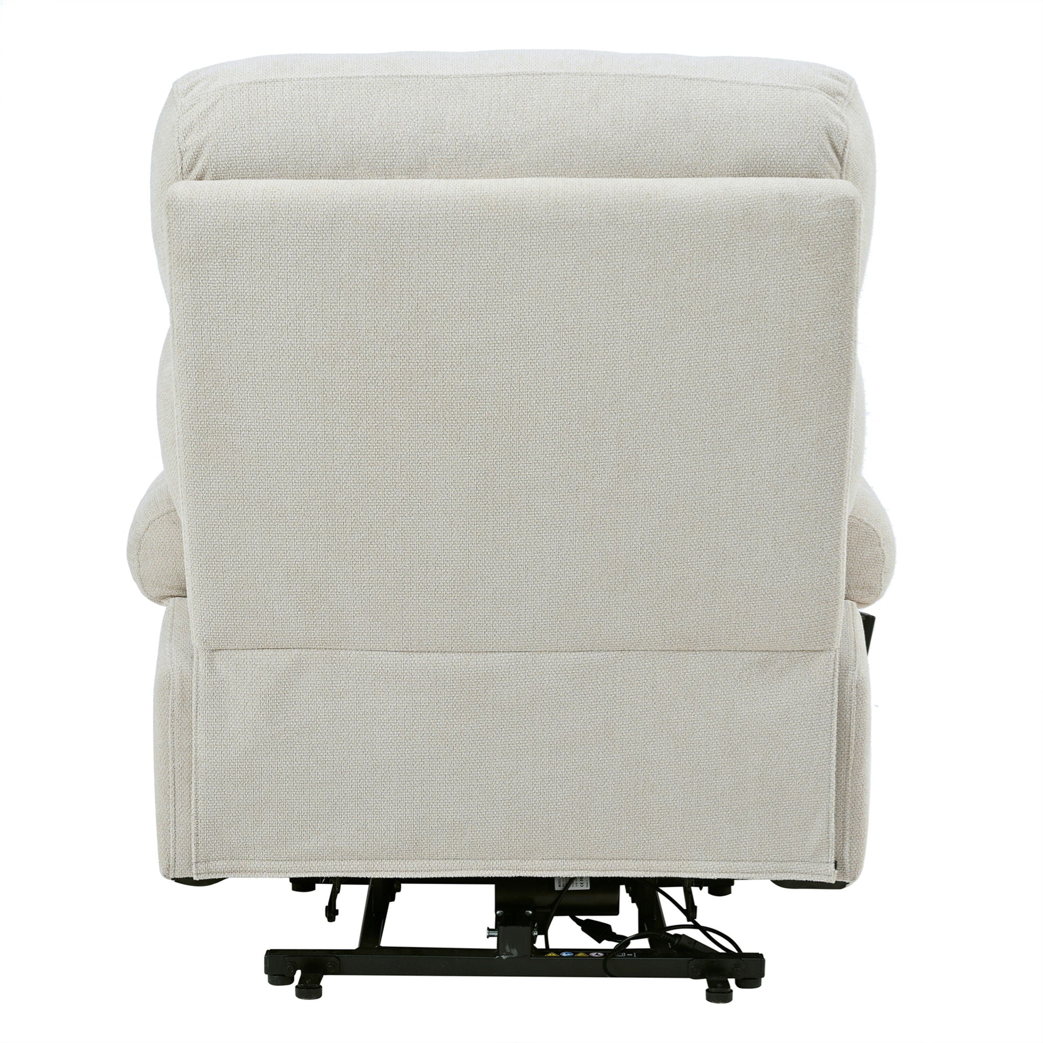 Oversized Power Lift Recliner Chai With Remote Control, Side Pocket, Spacious Seat