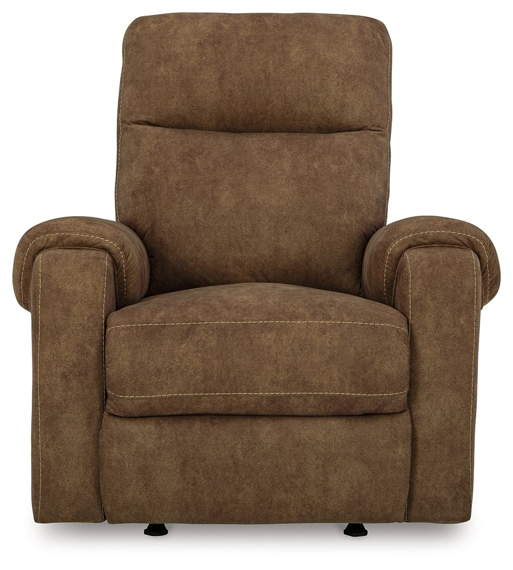 Signature Design by Ashley® Edenwold - Brindle - Rocker Recliner | Meri Furniture
