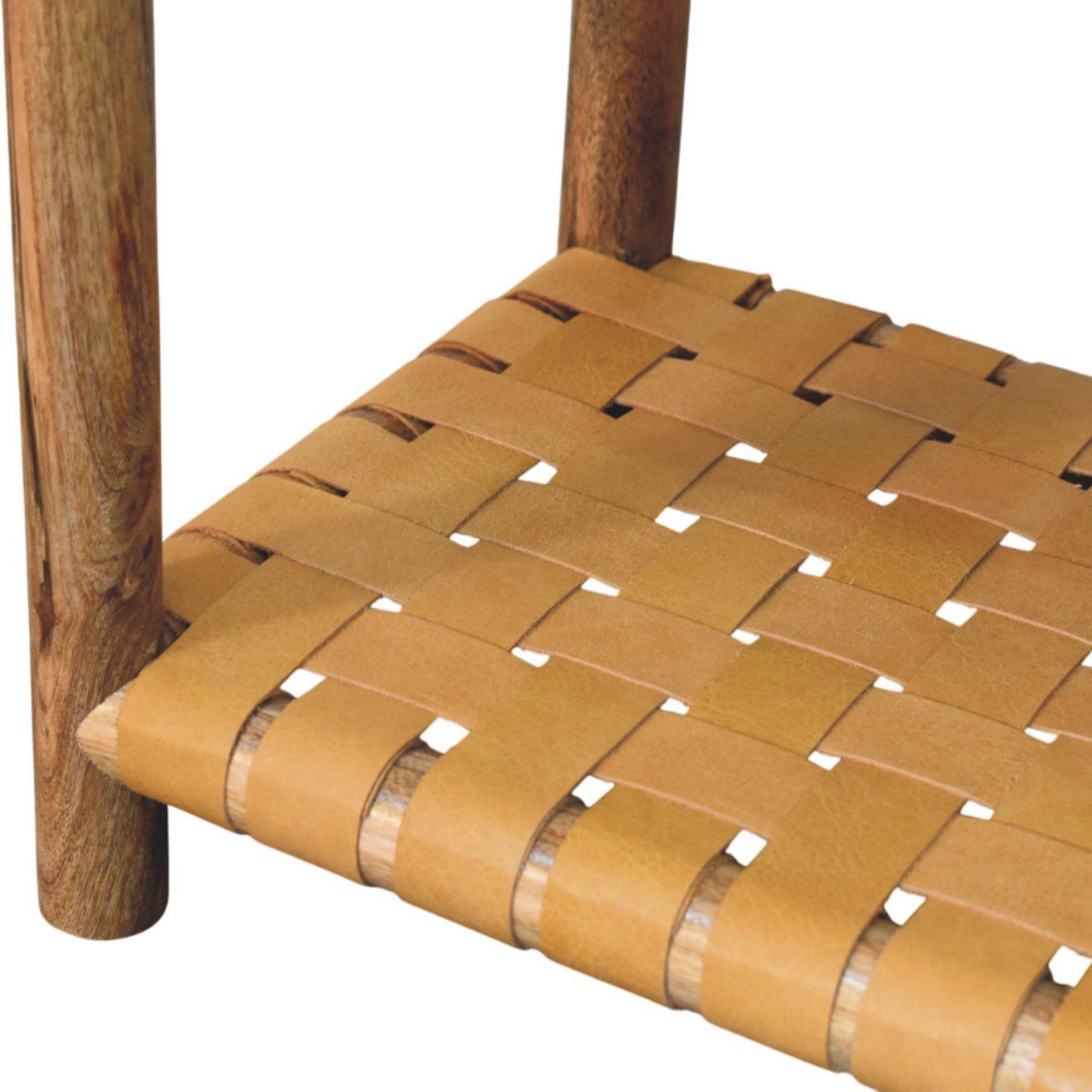 Regency - Woven Nightstand With Drawer - Light Brown