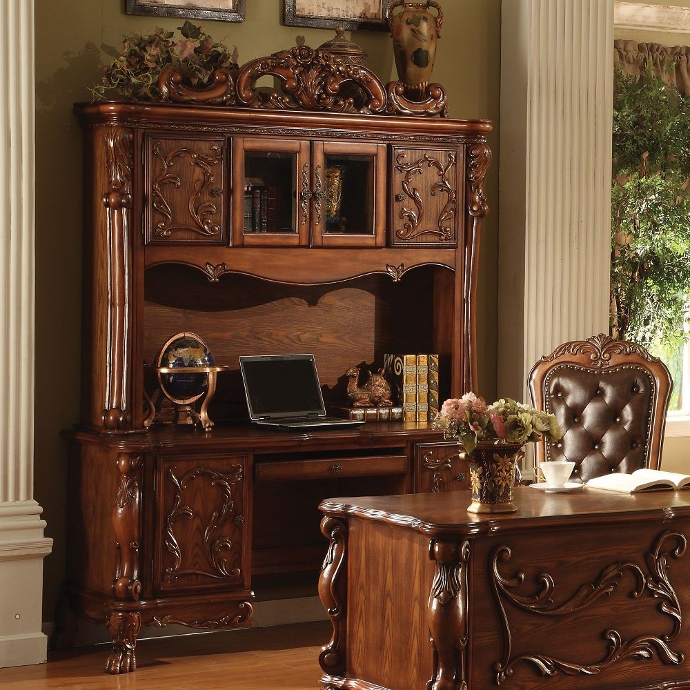 ACME Dresden - Desk - Cherry Oak | Meri Furniture