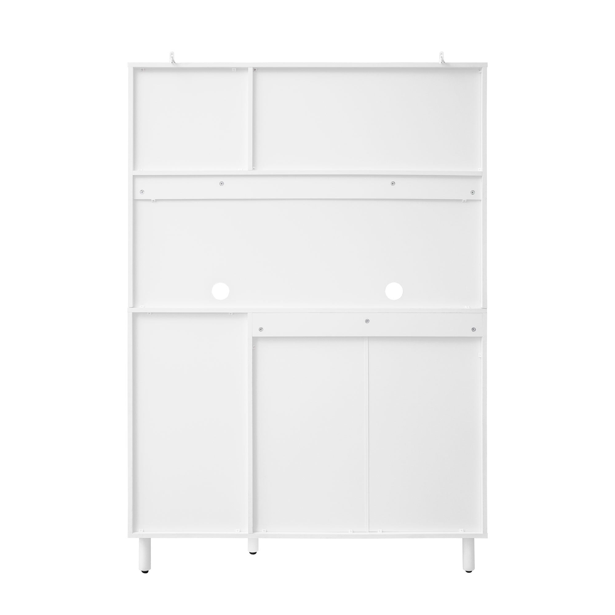 Modern Accent Storage Cabinet For Living Room, Bedroom, Dining Room, Or Study - White