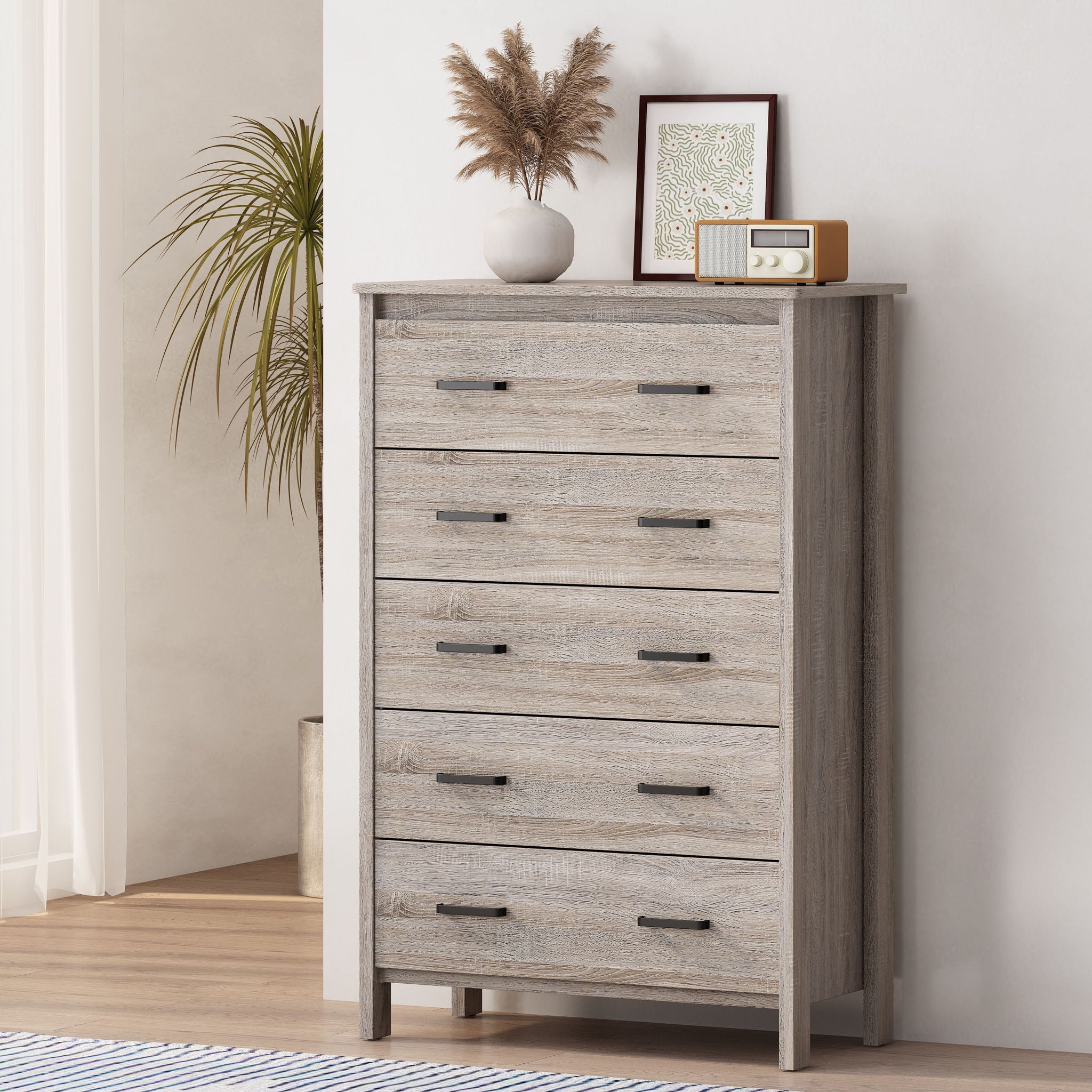 Titeca - Contemporary 5 Drawer Dresser