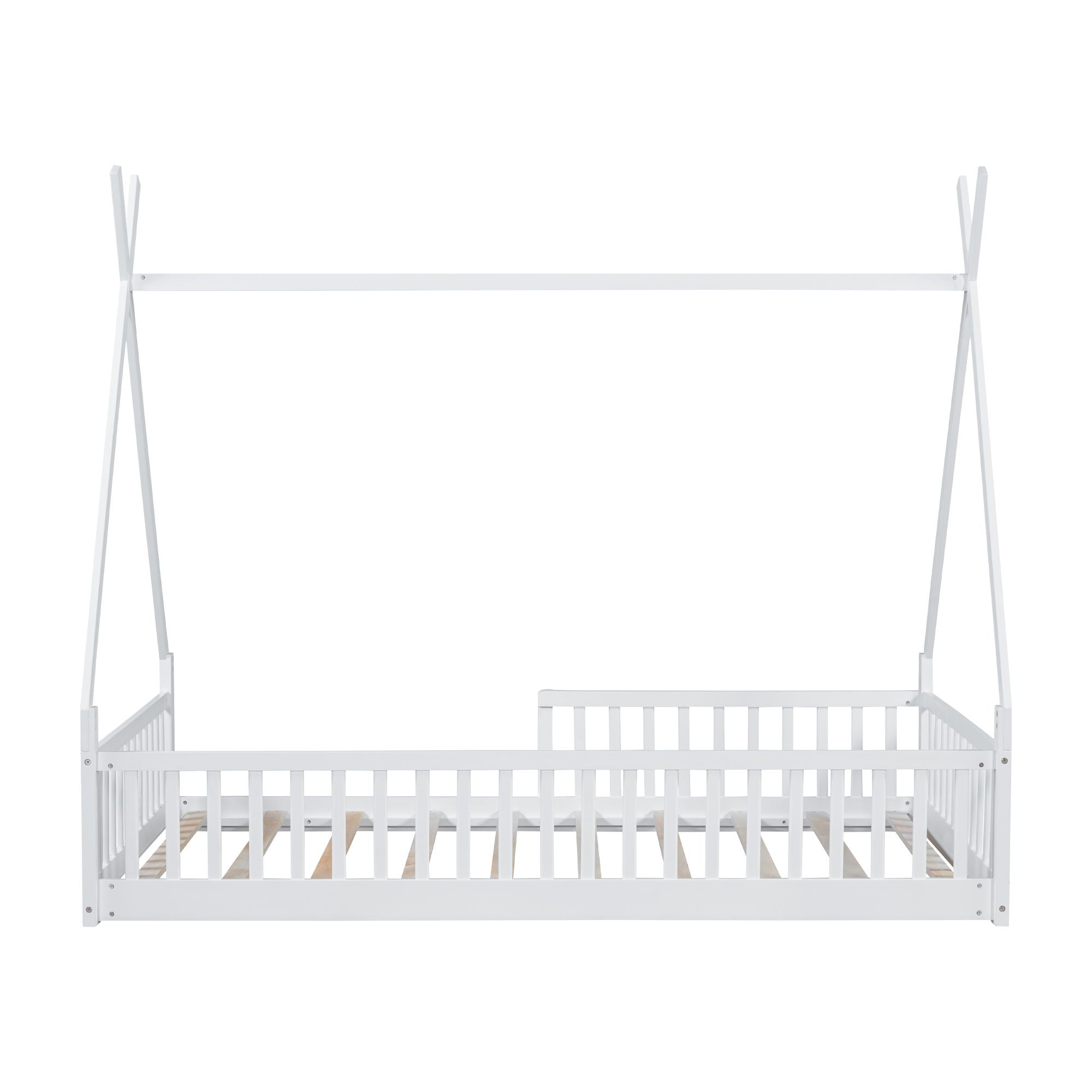 House Shaped Design Bed With Fence