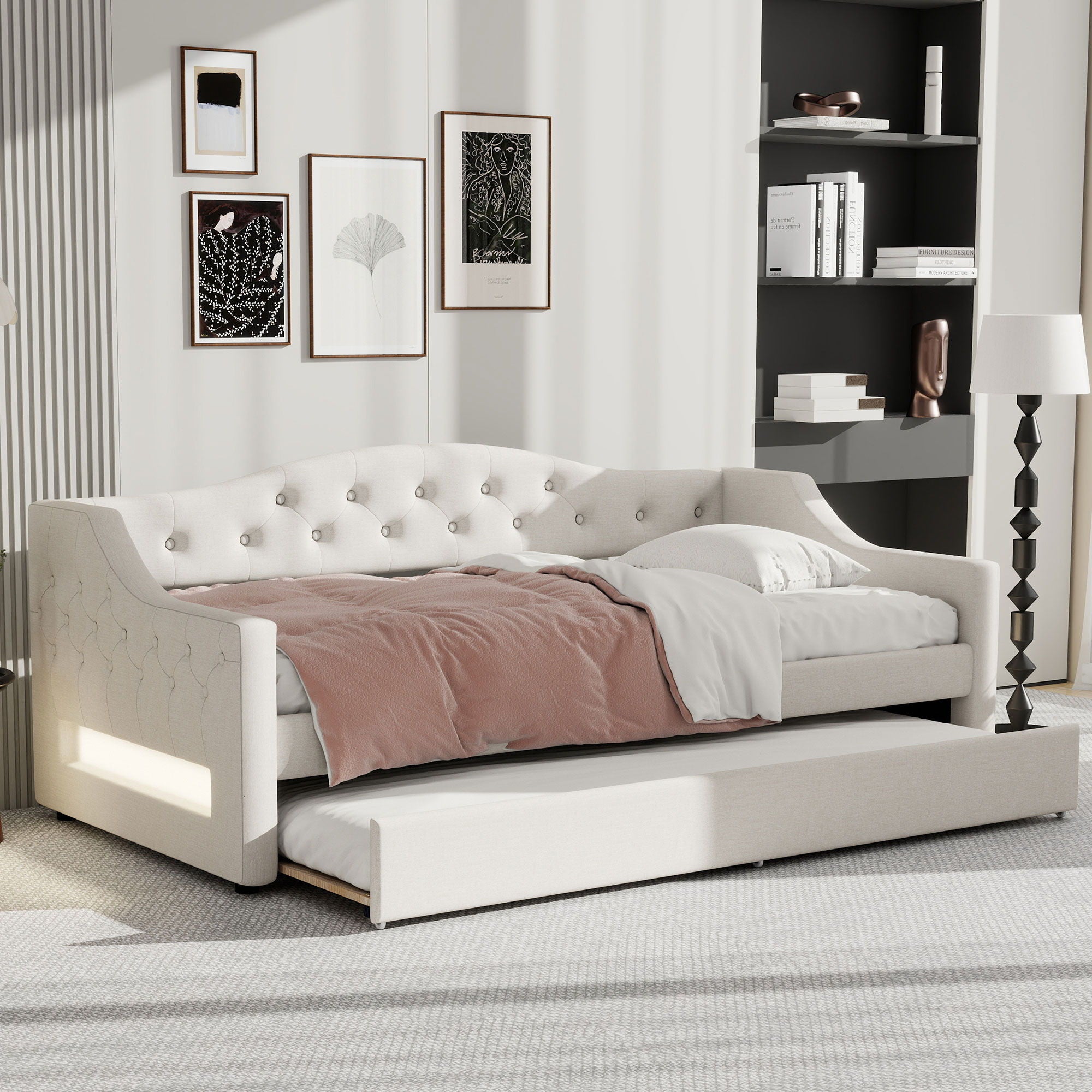 Daybed With LED Belt