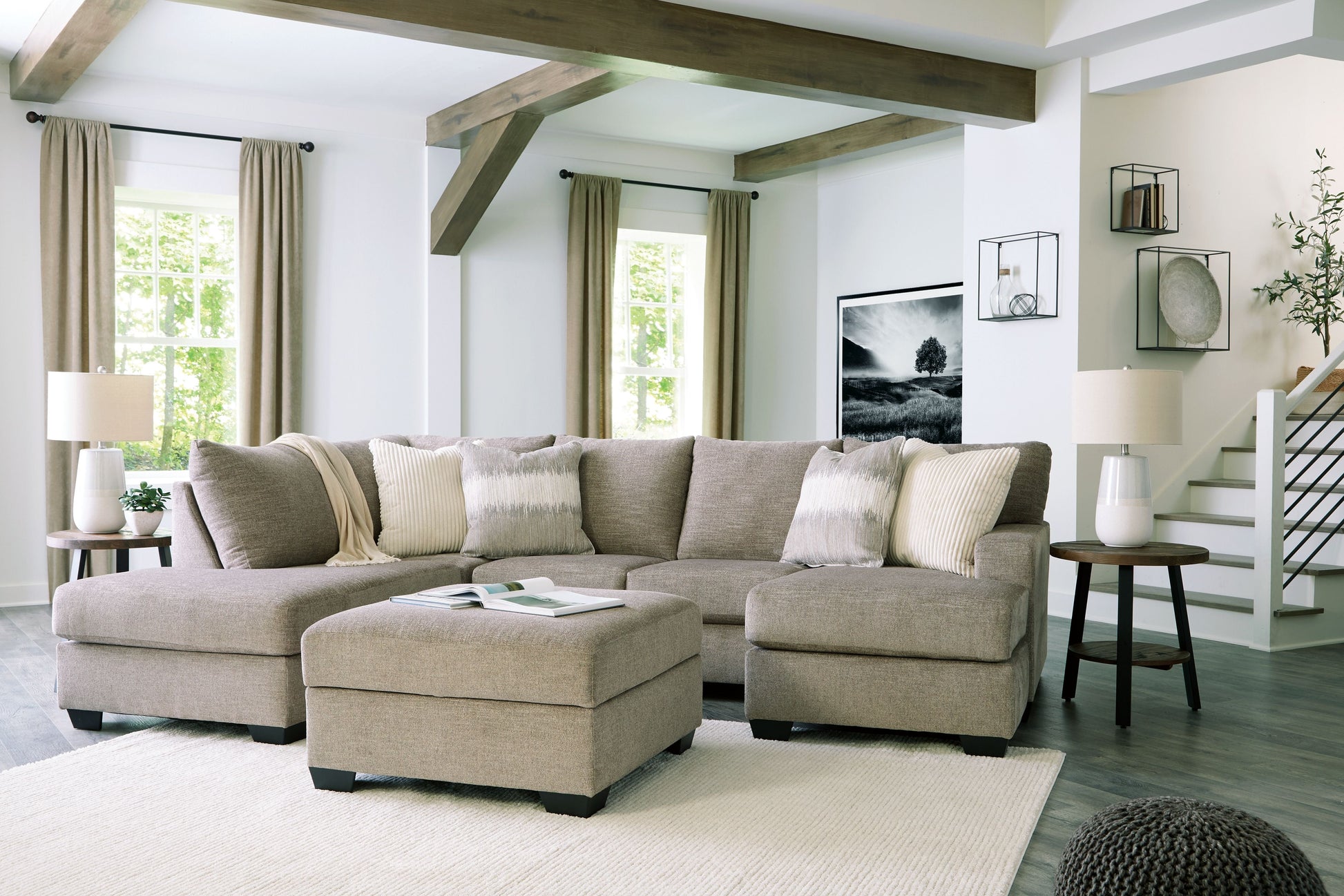 Signature Design by Ashley® Creswell - Sectional Set | Meri Furniture