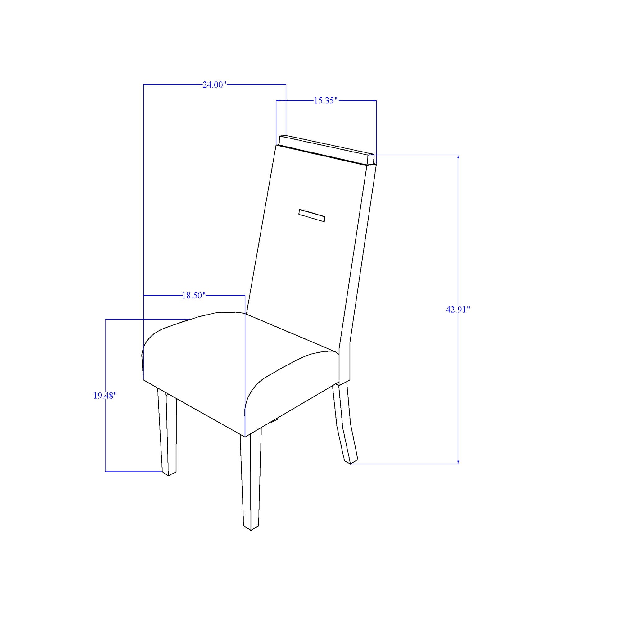 Moon - Dining Chairs (Set of 2) - Gray