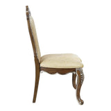 ACME Latisha - Side Chair (Set of 2) - Antique Oak Finish | Meri Furniture