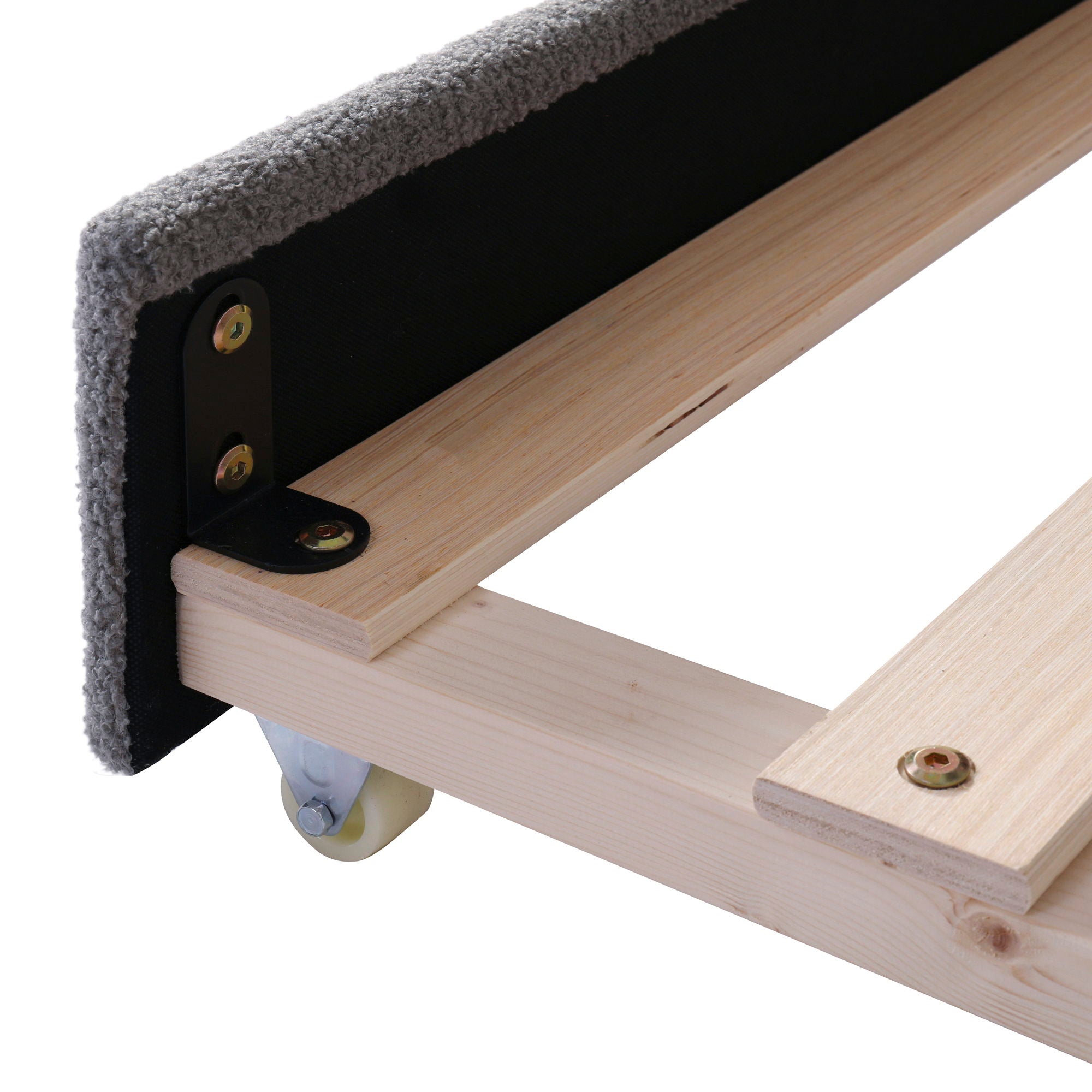 Upholstered Daybed With Storage Armrests, Trundle And Latest Integrated Bluetooth Audio System