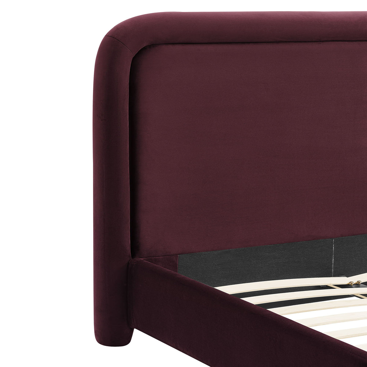 Beck King Performance Velvet Platform Bed by Modway