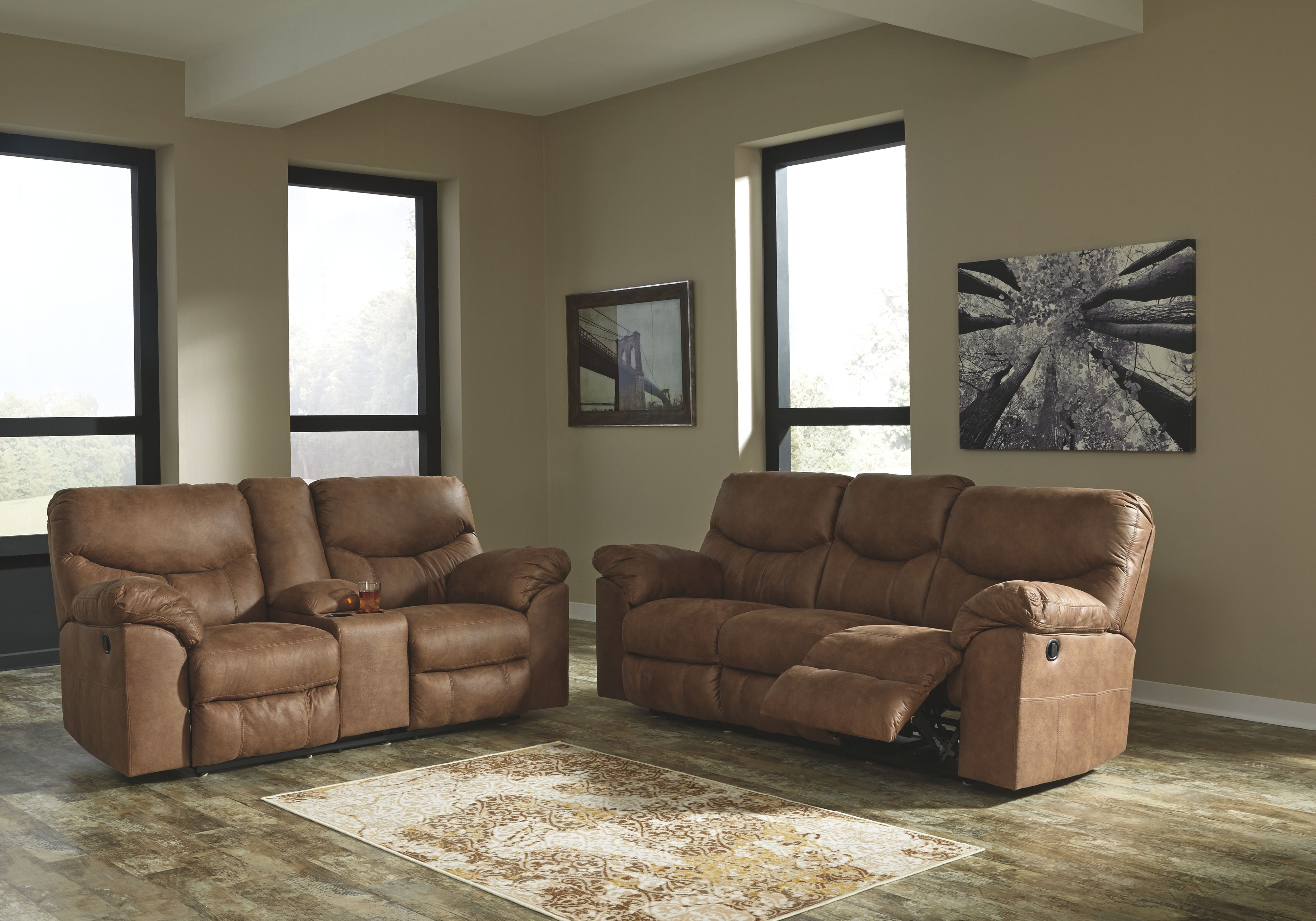 Signature Design by Ashley® Boxberg - Reclining Living Room Set | Meri Furniture