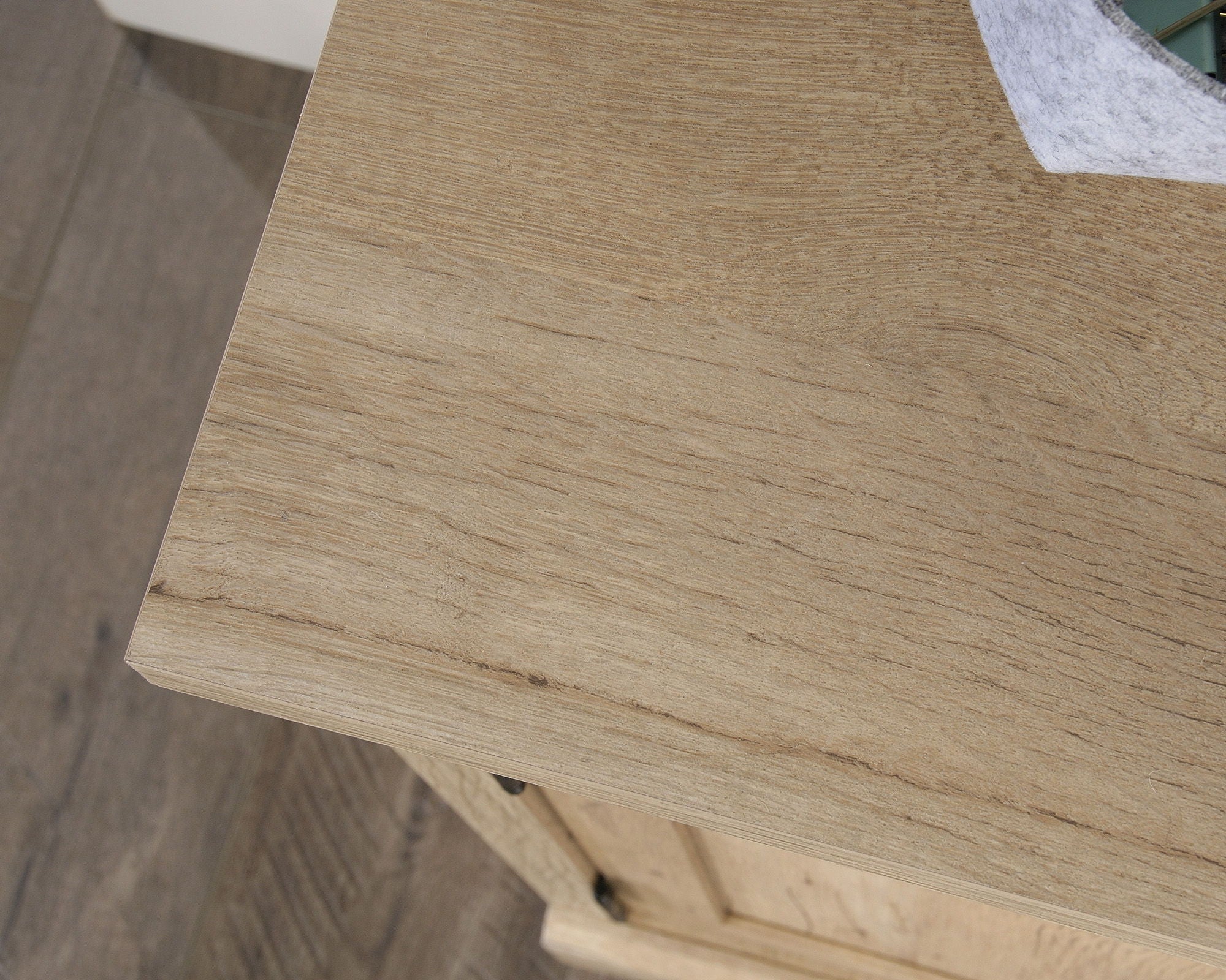 2-Door Library Cabinet with Prime Oak Finish