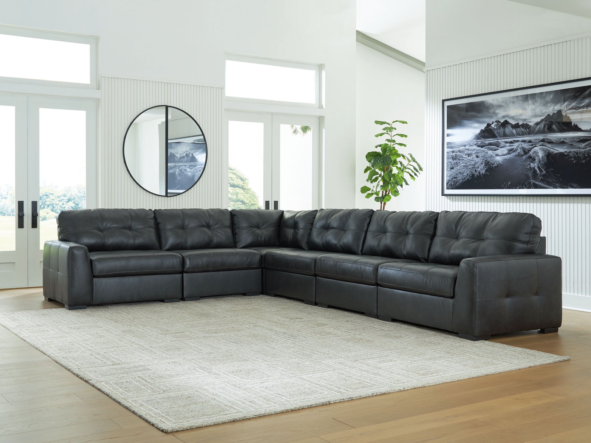 Signature Design by Ashley® Brindley Pier - Sectional | Meri Furniture