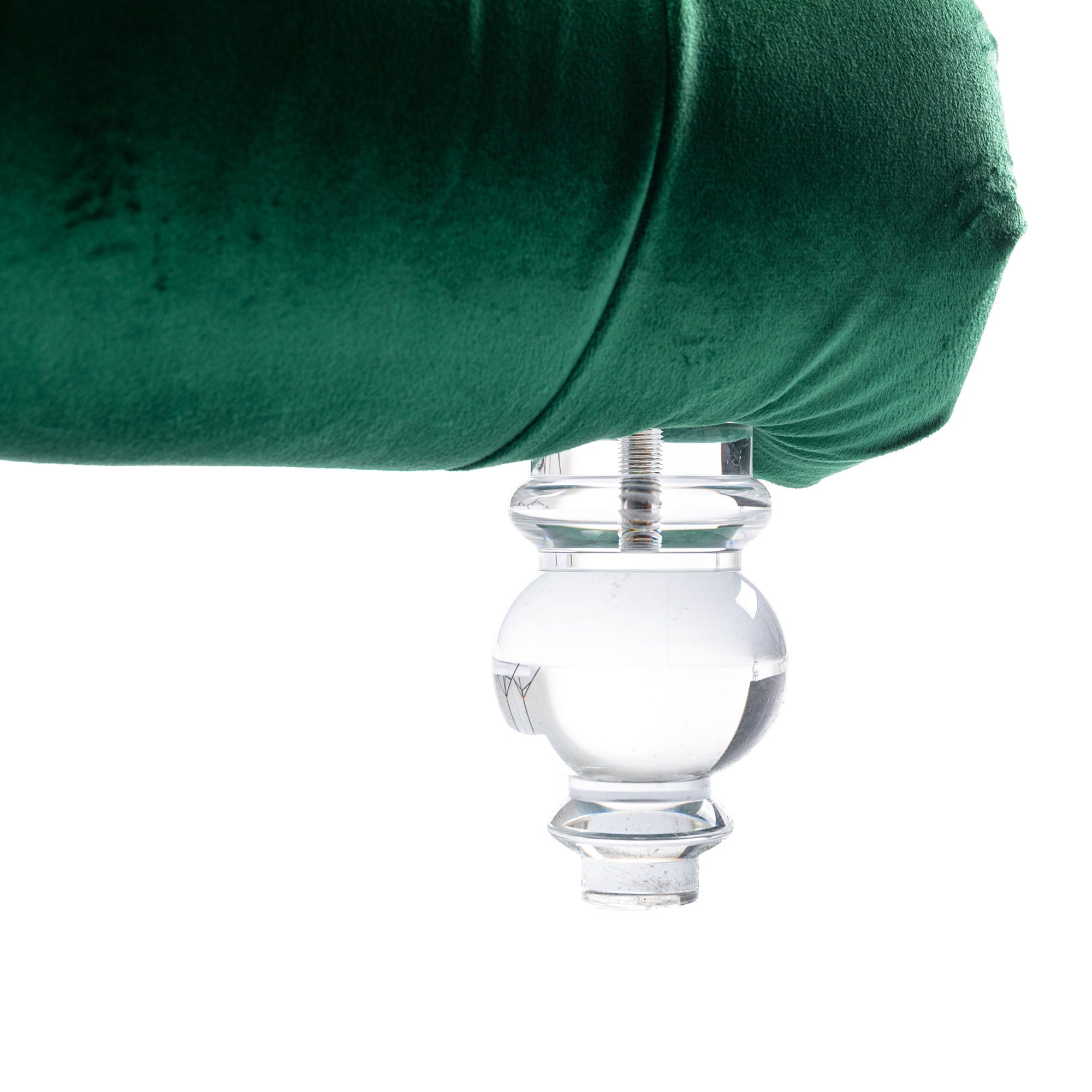 Velvet Chaise Lounge Indoor, Button Tufted Upholstered Chaise Lounge Chair With Pillow