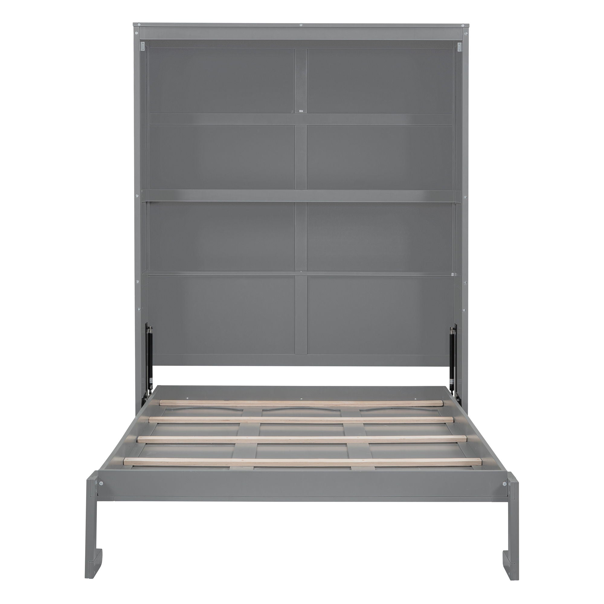 Murphy Wall Bed With Shelves, Space Saving